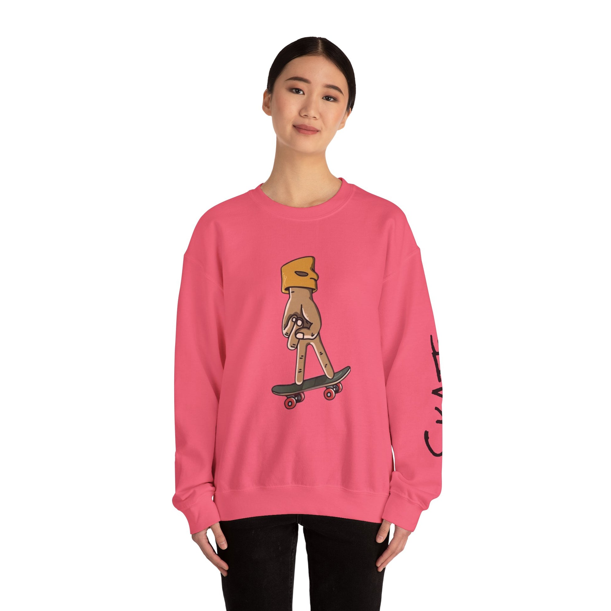 Skating - Finger Tricks - Unisex Heavy Blend™ Crewneck Sweatshirt