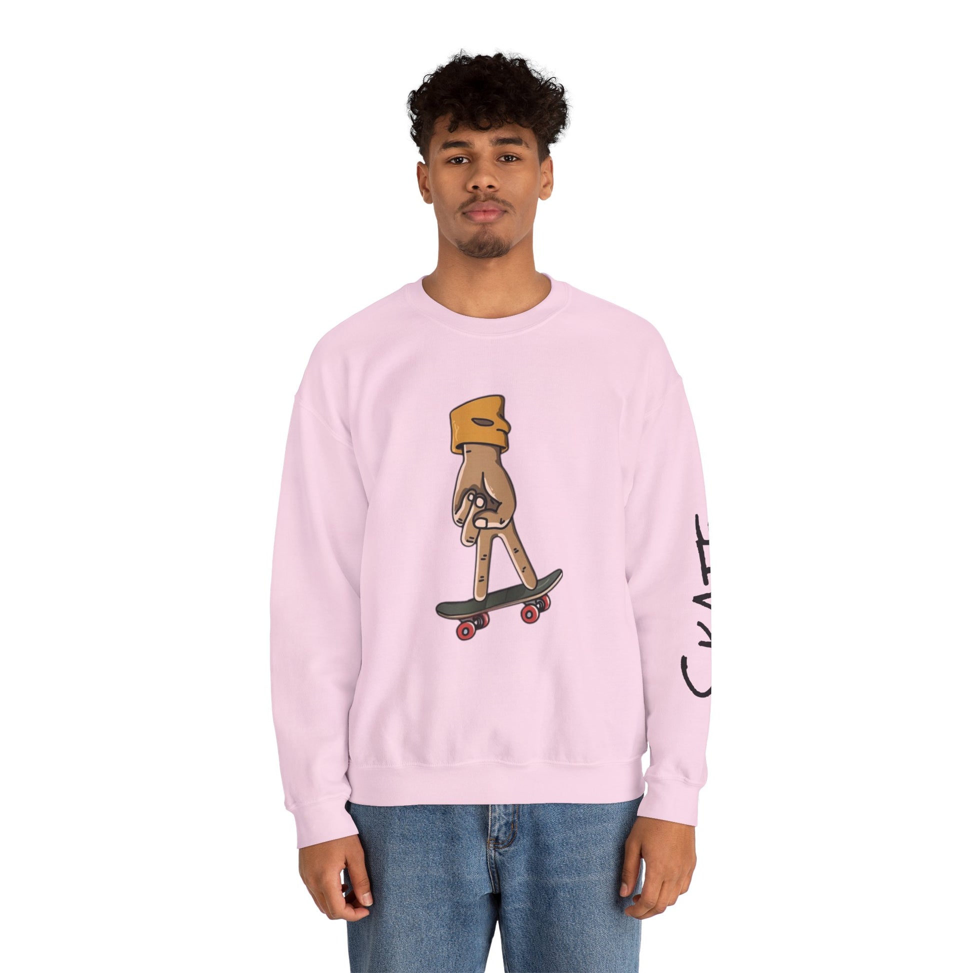 Skating - Finger Tricks - Unisex Heavy Blend™ Crewneck Sweatshirt