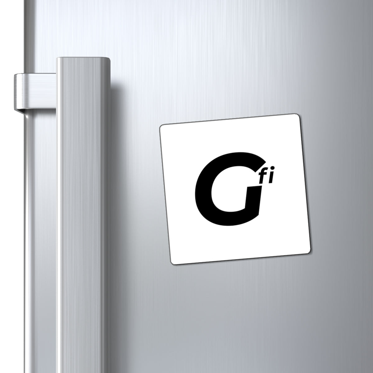 GFI - Logo Magnet - Quirky Refrigerator Decor, Gift for Students, Dorm Room Accessories, Unique Collectible