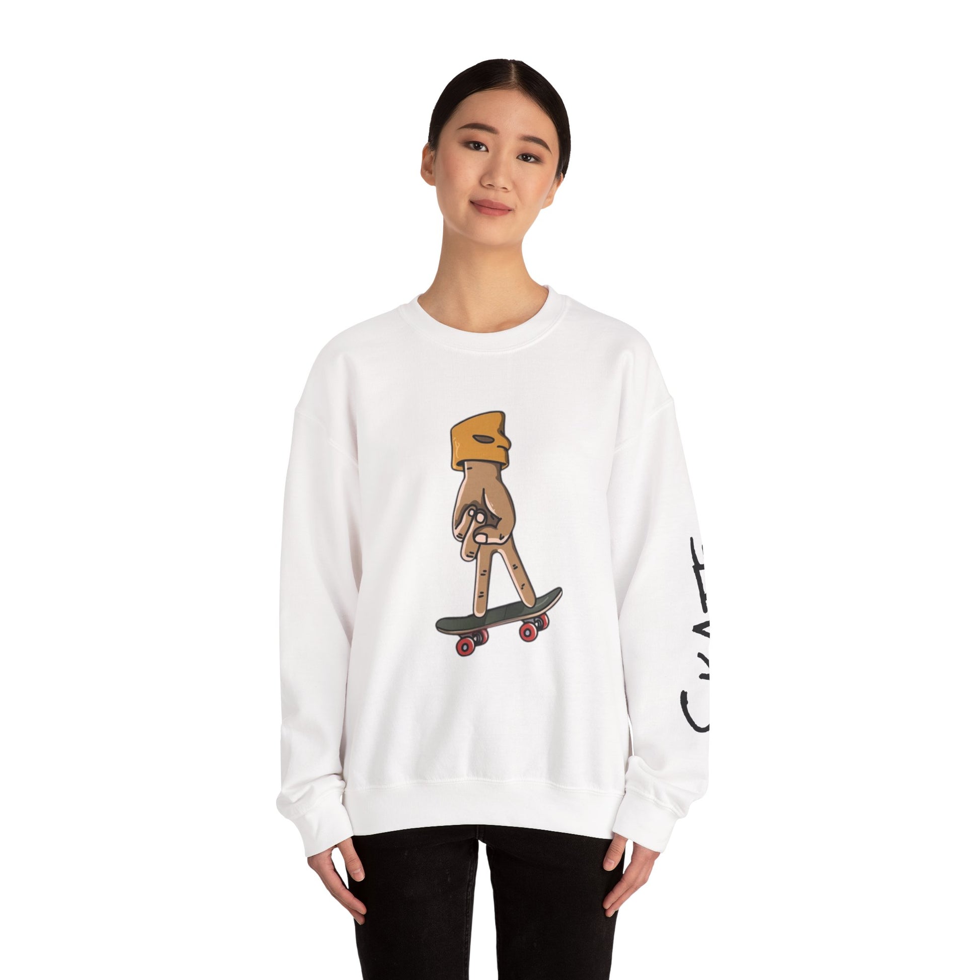 Skating - Finger Tricks - Unisex Heavy Blend™ Crewneck Sweatshirt