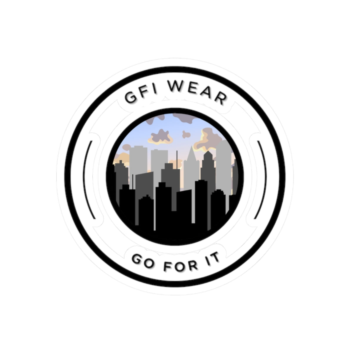 GFI Wear - Alternate - Kiss-Cut Stickers