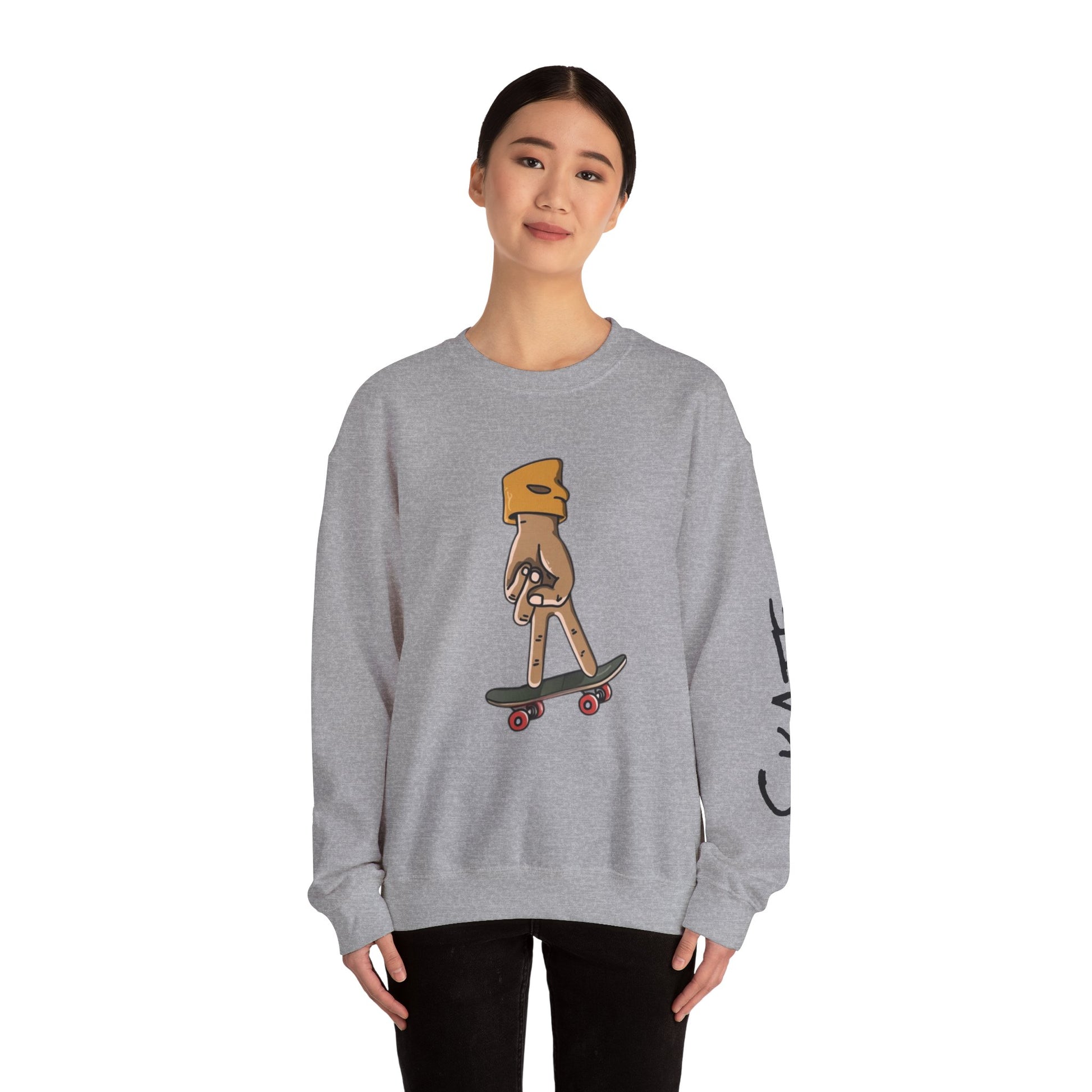 Skating - Finger Tricks - Unisex Heavy Blend™ Crewneck Sweatshirt