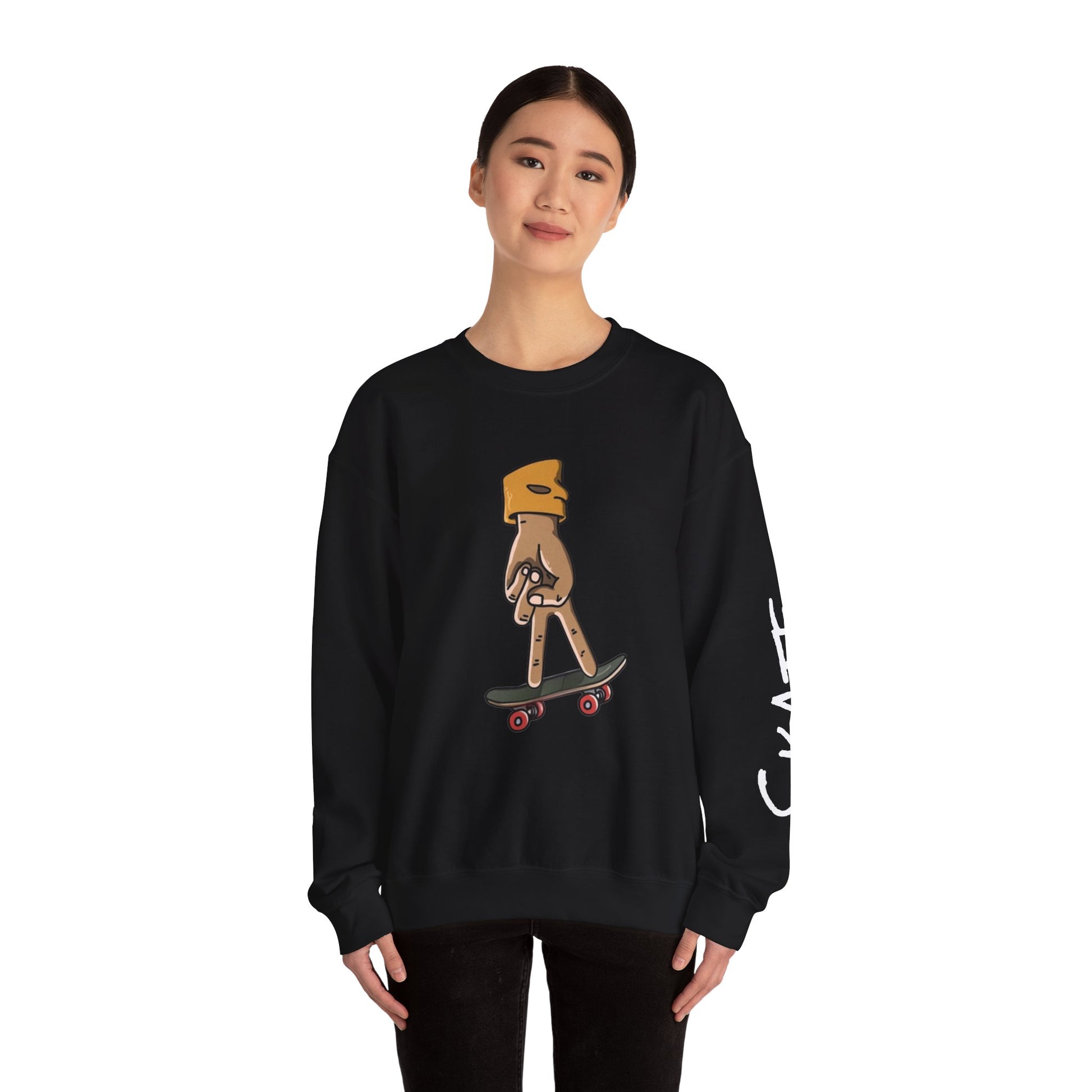Skating - Finger Tricks - Unisex Heavy Blend™ Crewneck Sweatshirt