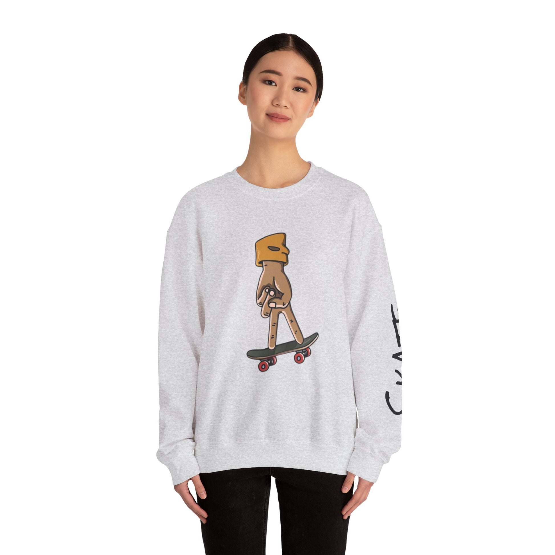 Skating - Finger Tricks - Unisex Heavy Blend™ Crewneck Sweatshirt
