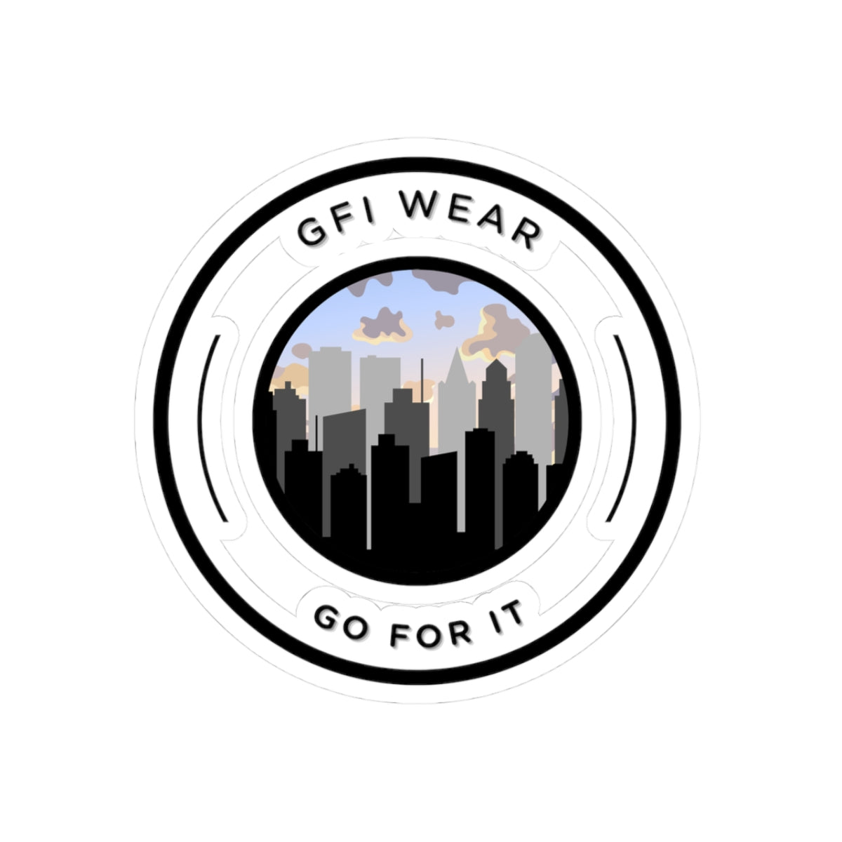 GFI Wear - Alternate - Kiss-Cut Stickers