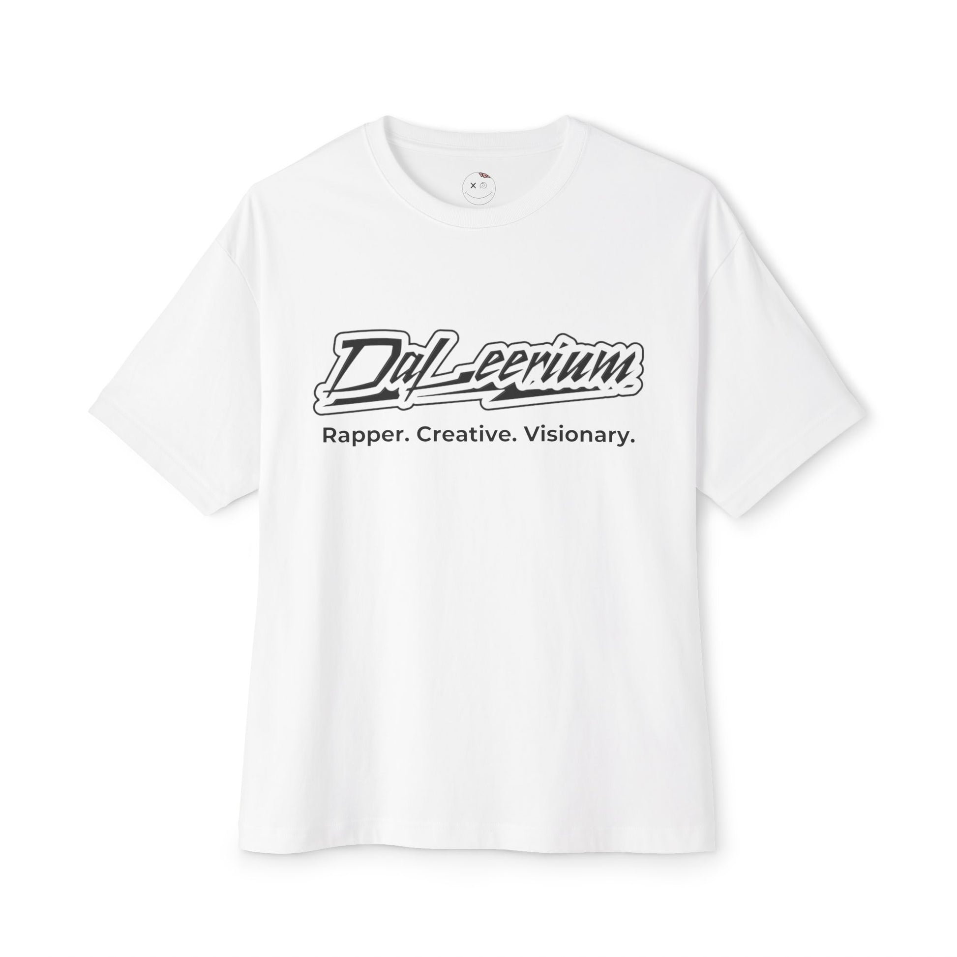 DaLeerium - Lettering - Simple - Unisex Oversized Boxy Tee