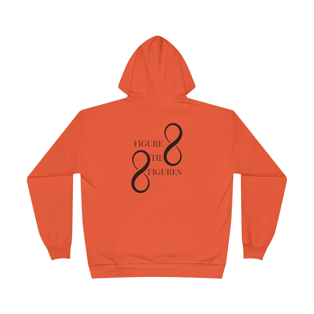8 Figures Black Lettering - Unisex EcoSmart® Pullover Hoodie Sweatshirt