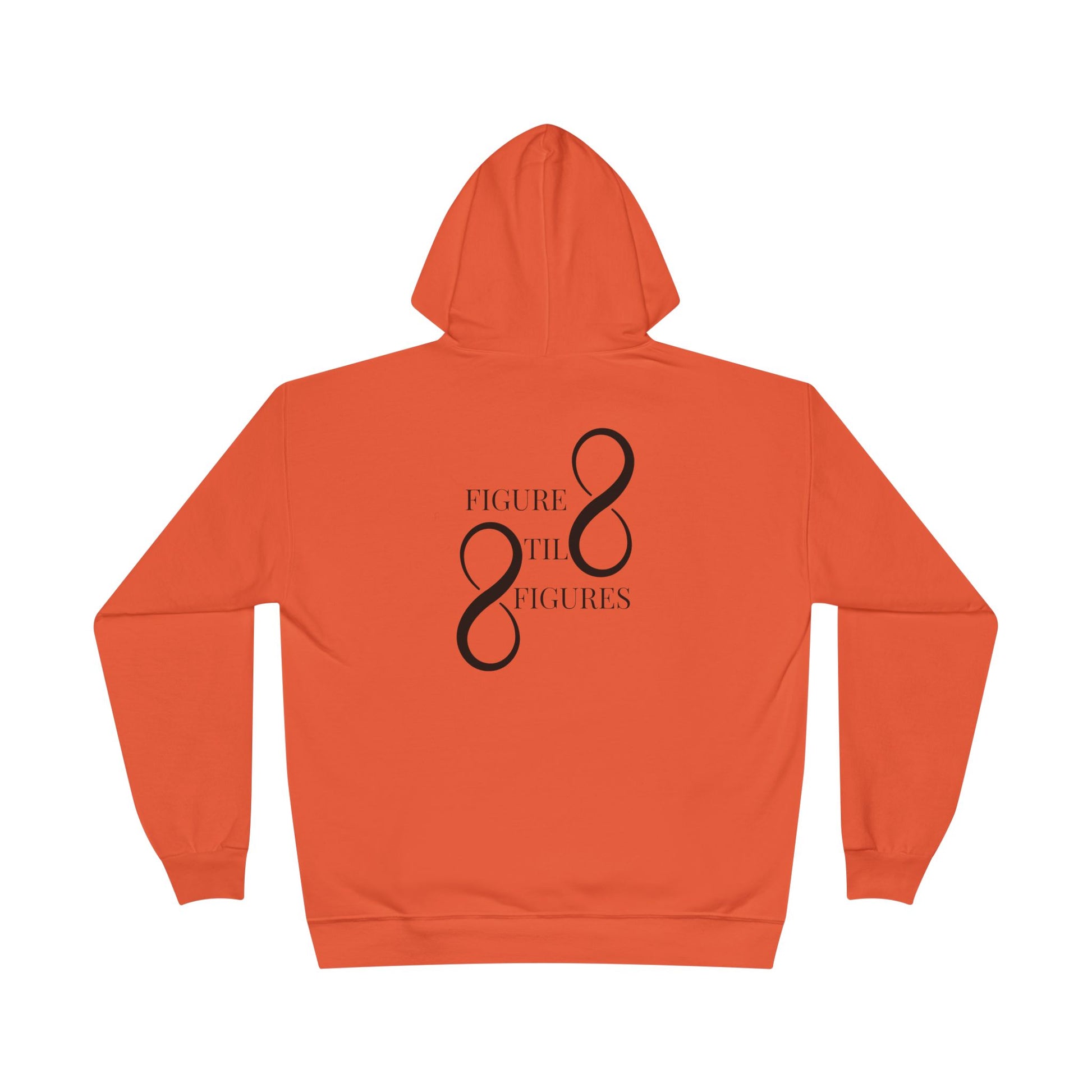 8 Figures Black Lettering - Unisex EcoSmart® Pullover Hoodie Sweatshirt