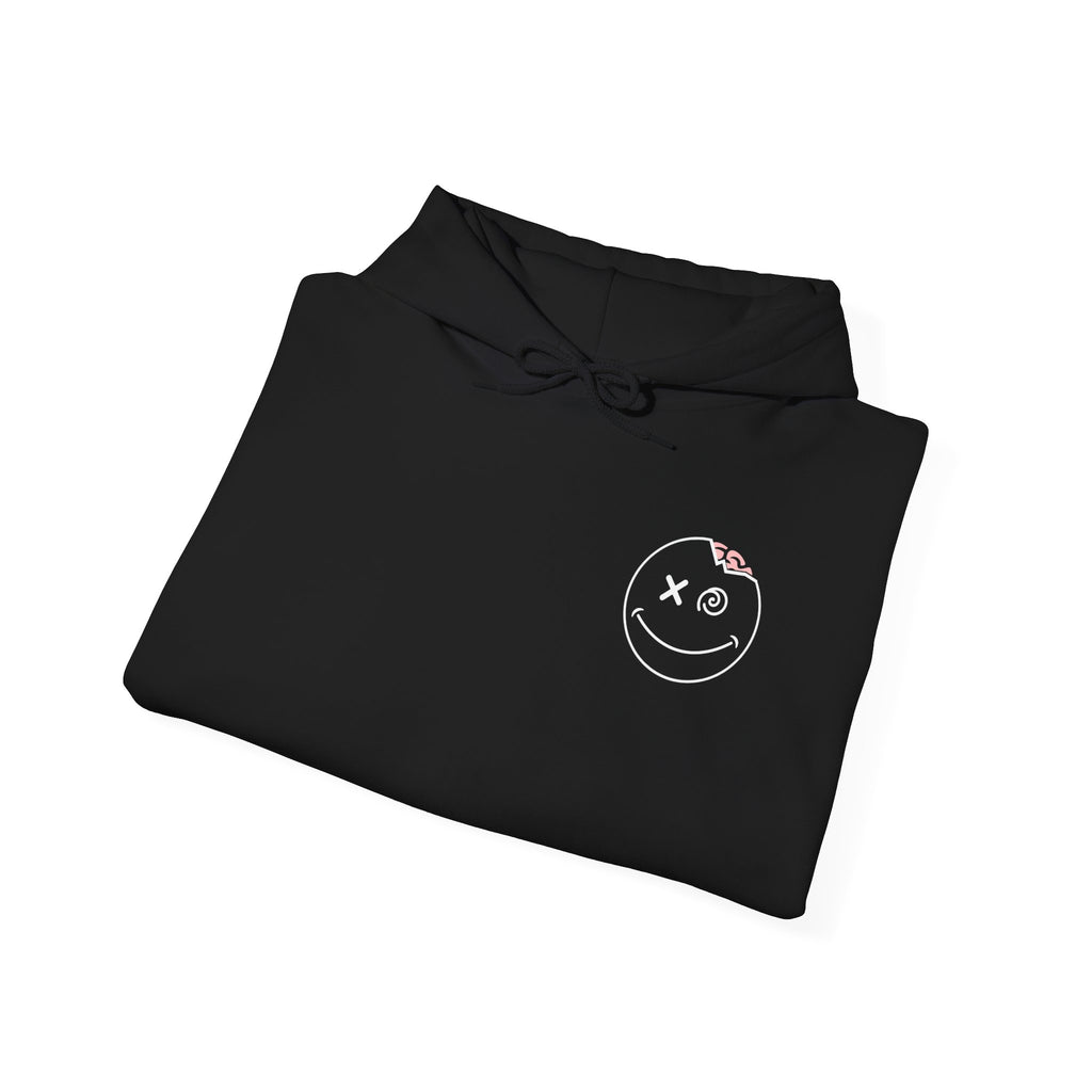 DaLeerium - Logo and Lettering Sleeve - Hoodie, Unisex Sweatshirt, Casual Streetwear, Perfect for Gifts, Everyday Wear, Artistic Apparel