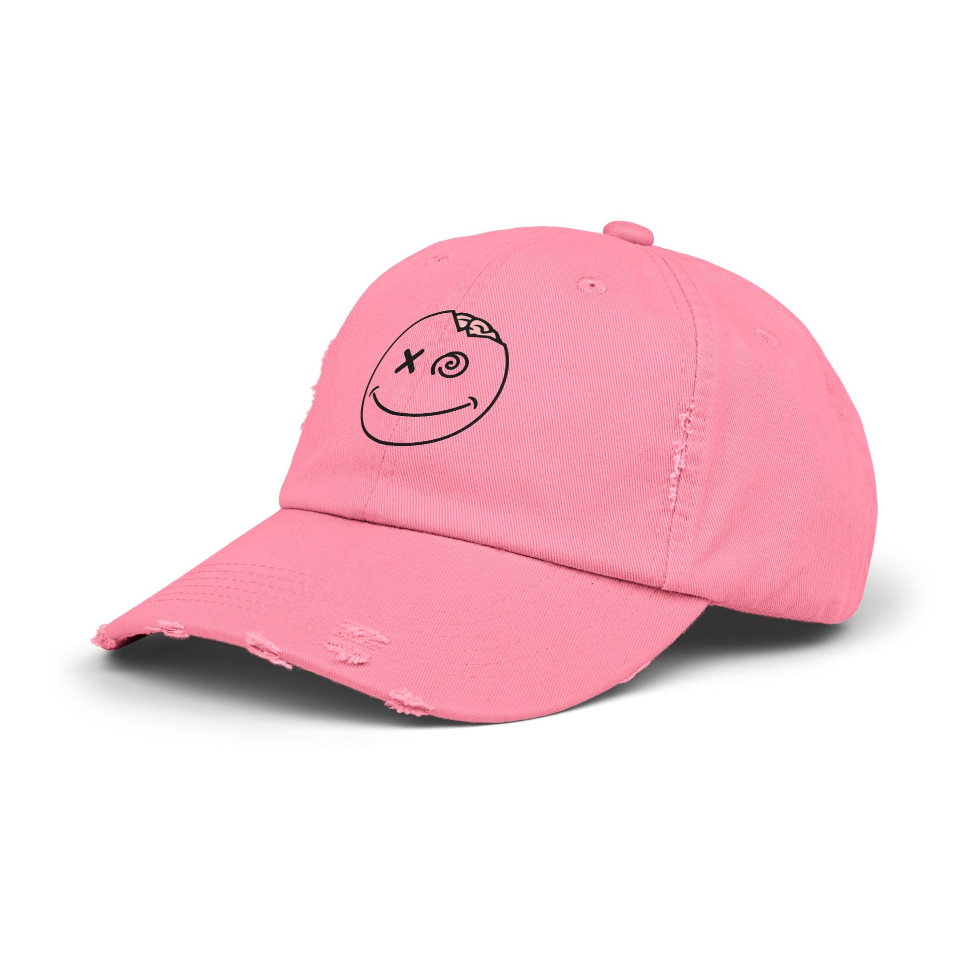Distressed DaLeerium Logo Hat | Unisex Vintage Hat | Trendy Accessories for Teens, Gift for Him, Her, Everyday Wear, Casual Style