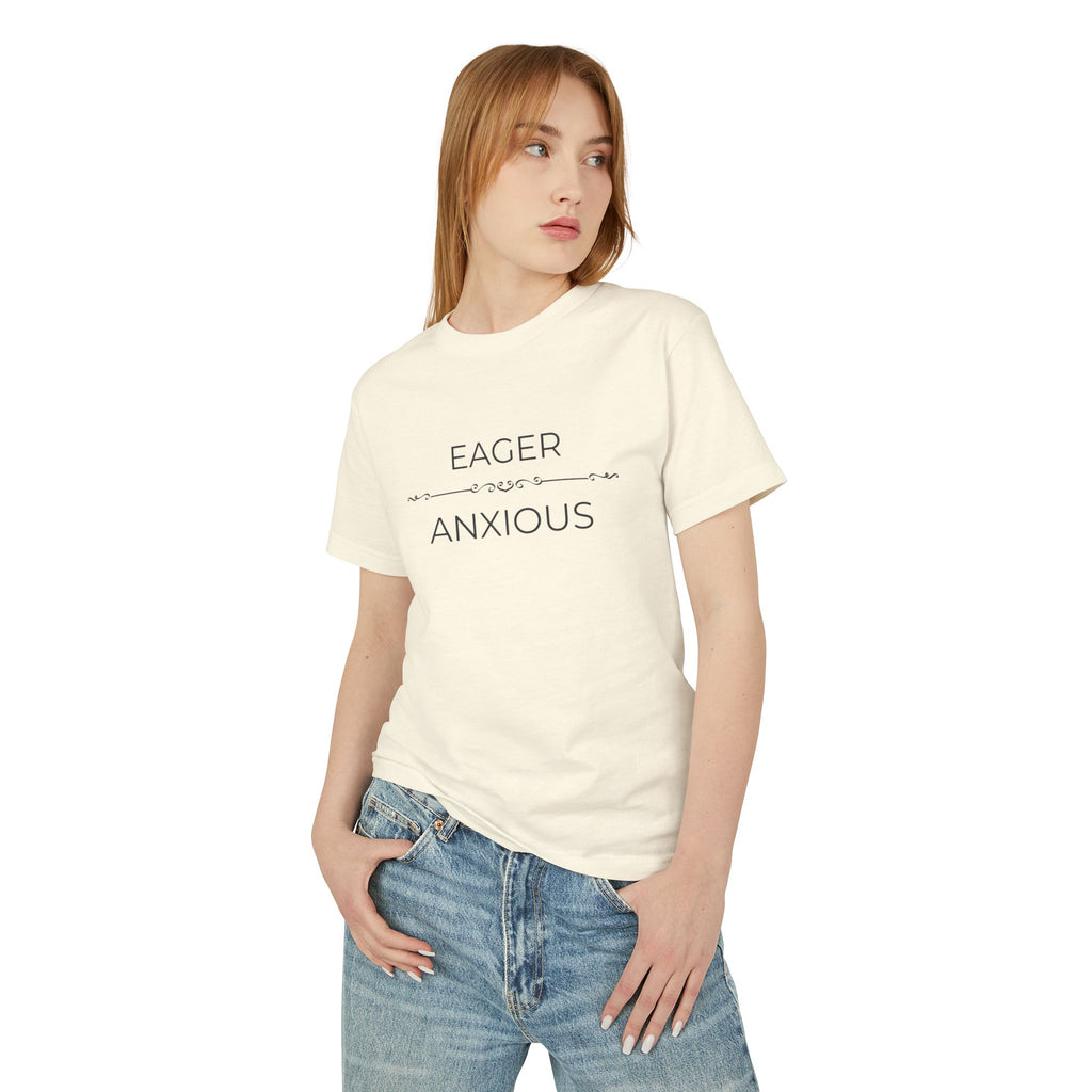 Eager Over Anxious - Unisex Garment-Dyed Heavyweight Cotton Tee