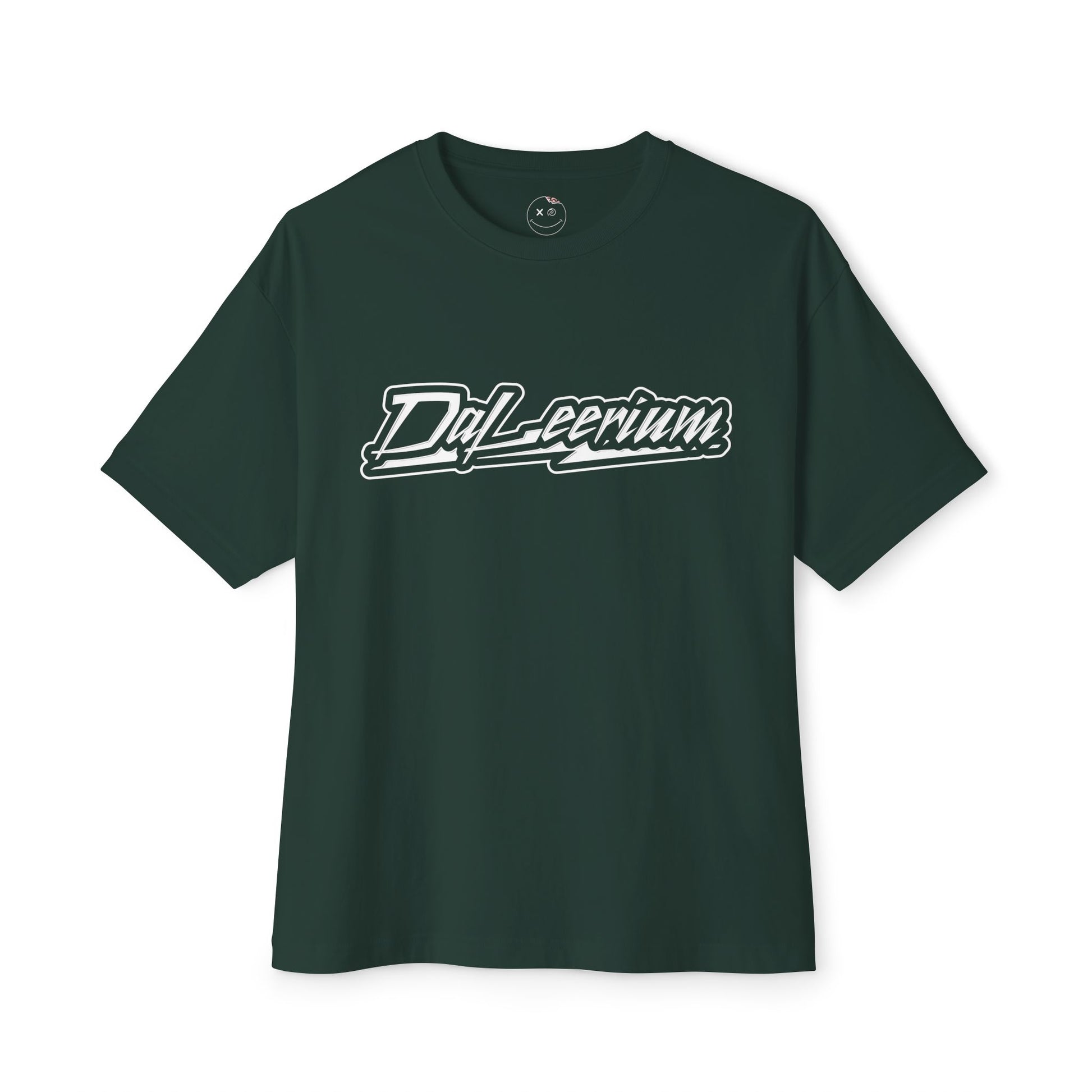 DaLeerium - Lettering - Simple - Unisex Oversized Boxy Tee