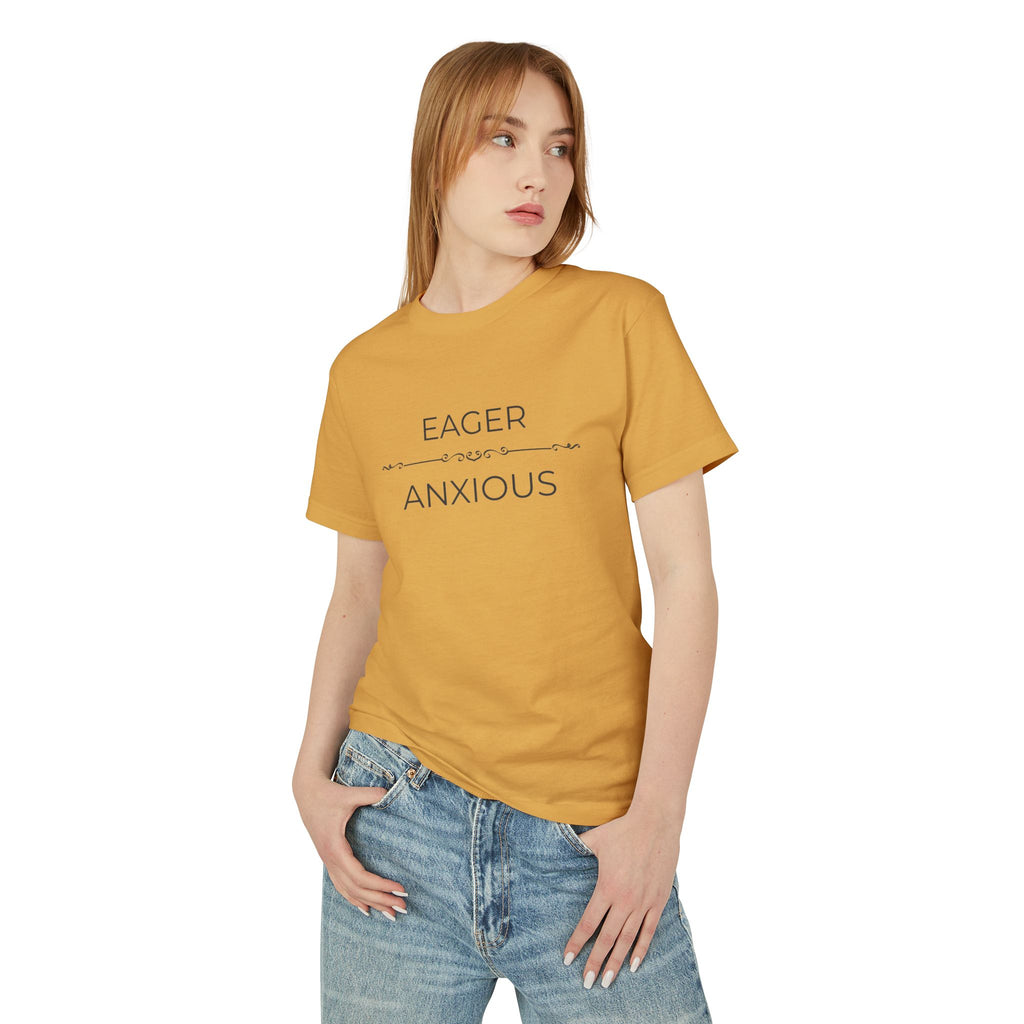 Eager Over Anxious - Unisex Garment-Dyed Heavyweight Cotton Tee