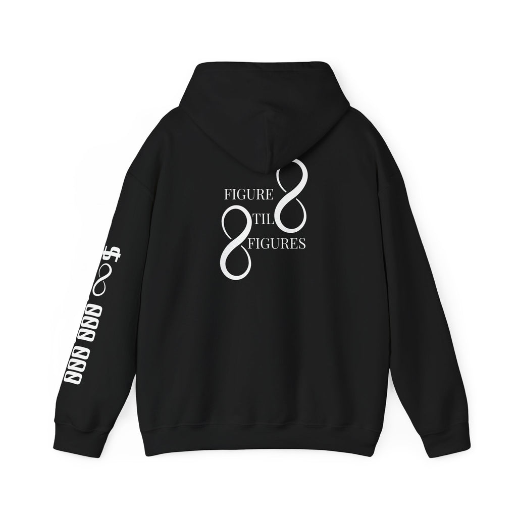 8 Figure Hoodie - Front, Back, and Sleeve