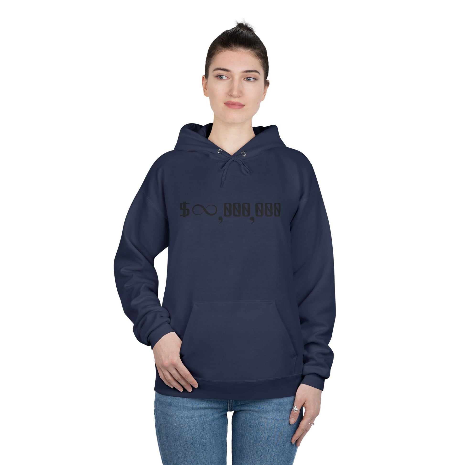 8 Figures Black Lettering - Unisex EcoSmart® Pullover Hoodie Sweatshirt