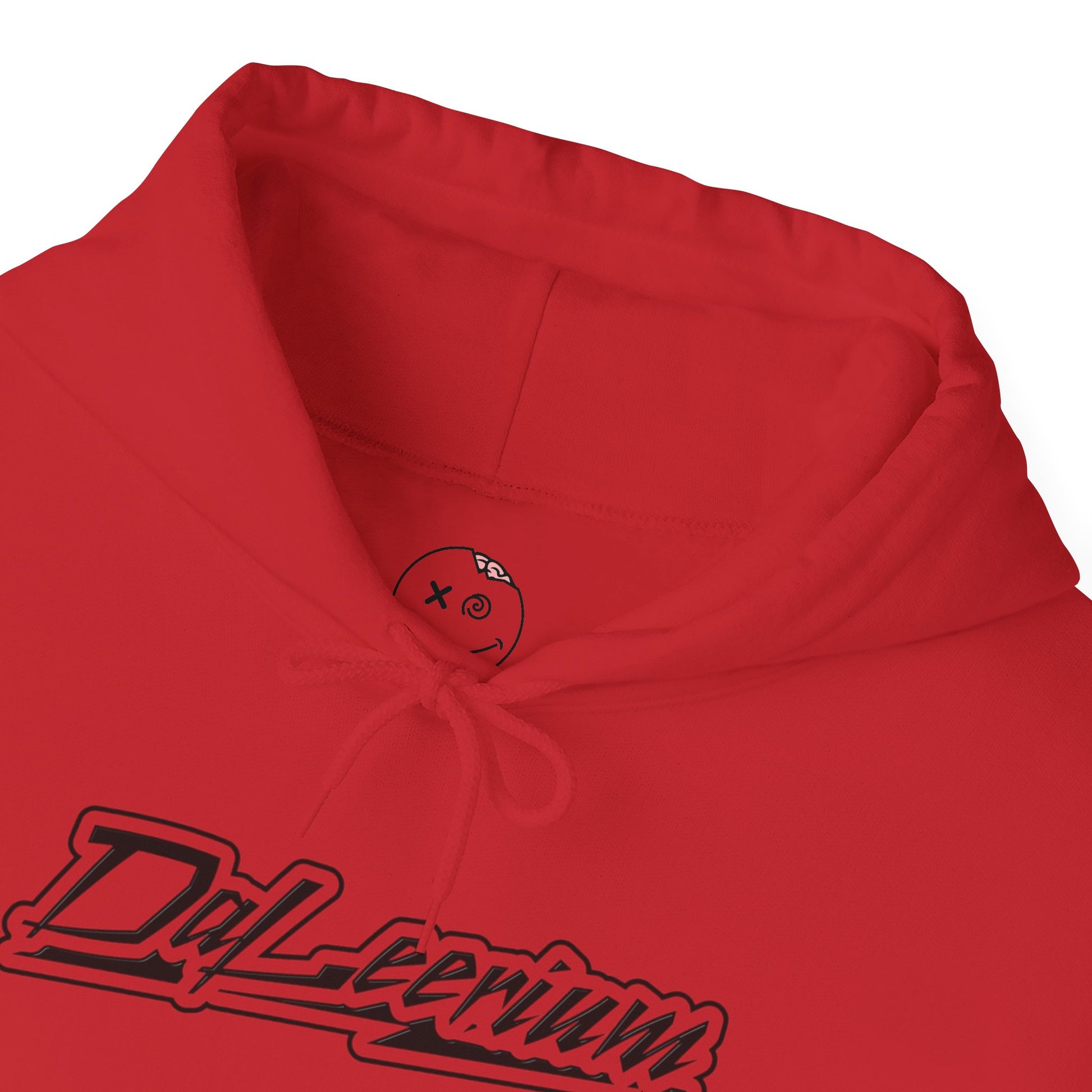 DaLeerium - Black Lettering and Logo Sleeve - Unisex Heavy Blend™ Hooded Sweatshirt