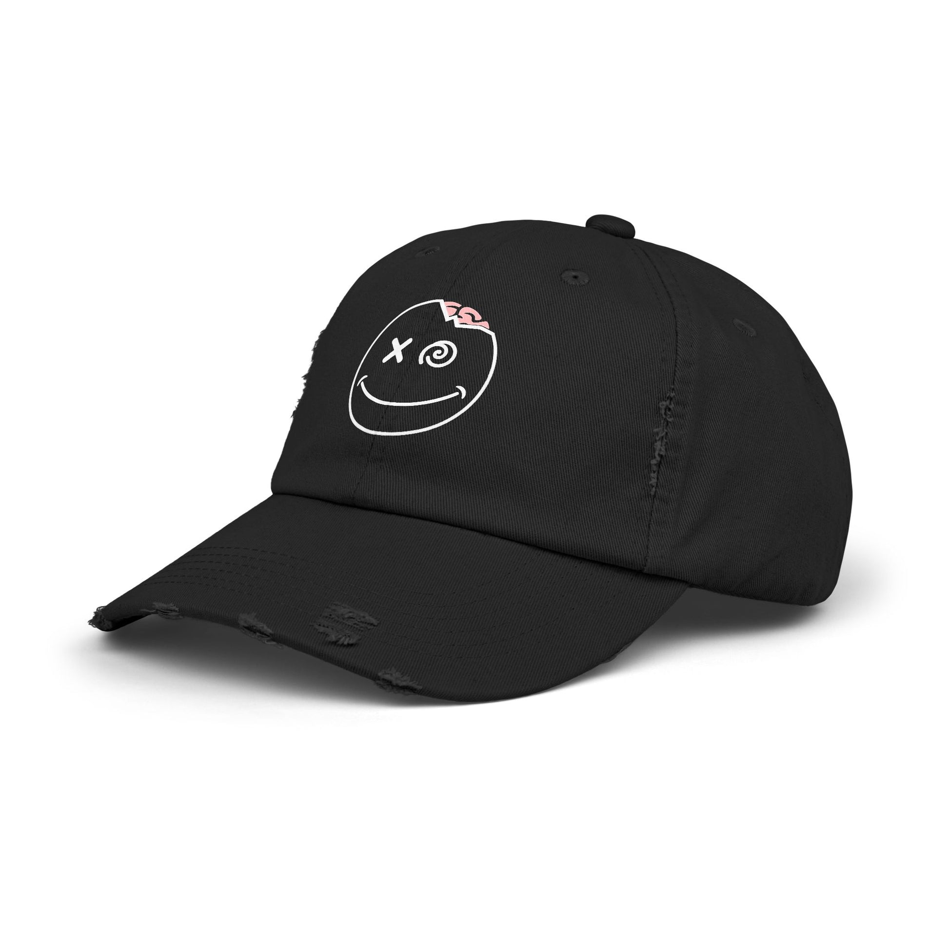 Distressed DaLeerium Logo Hat | Unisex Vintage Hat | Trendy Accessories for Teens, Gift for Him, Her, Everyday Wear, Casual Style