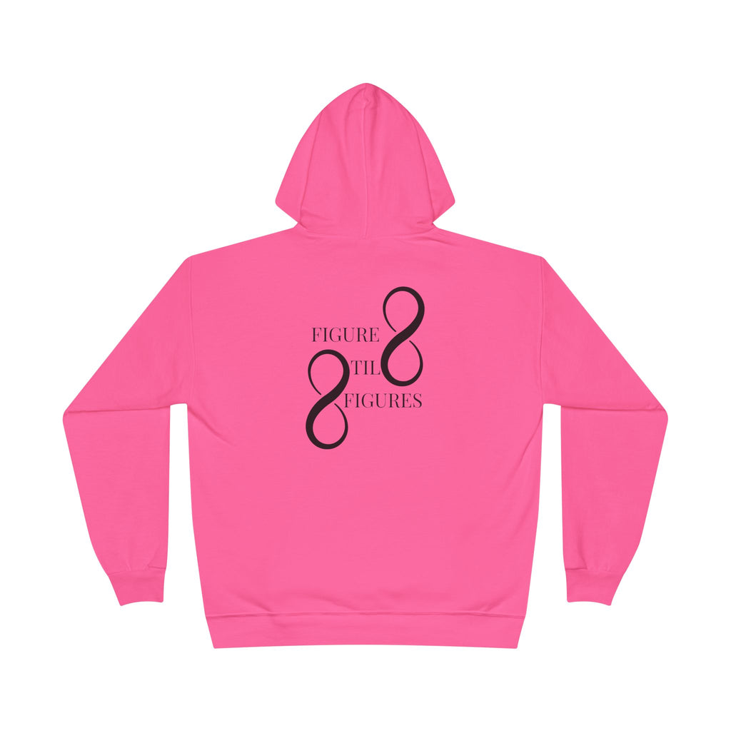 8 Figures Black Lettering - Unisex EcoSmart® Pullover Hoodie Sweatshirt