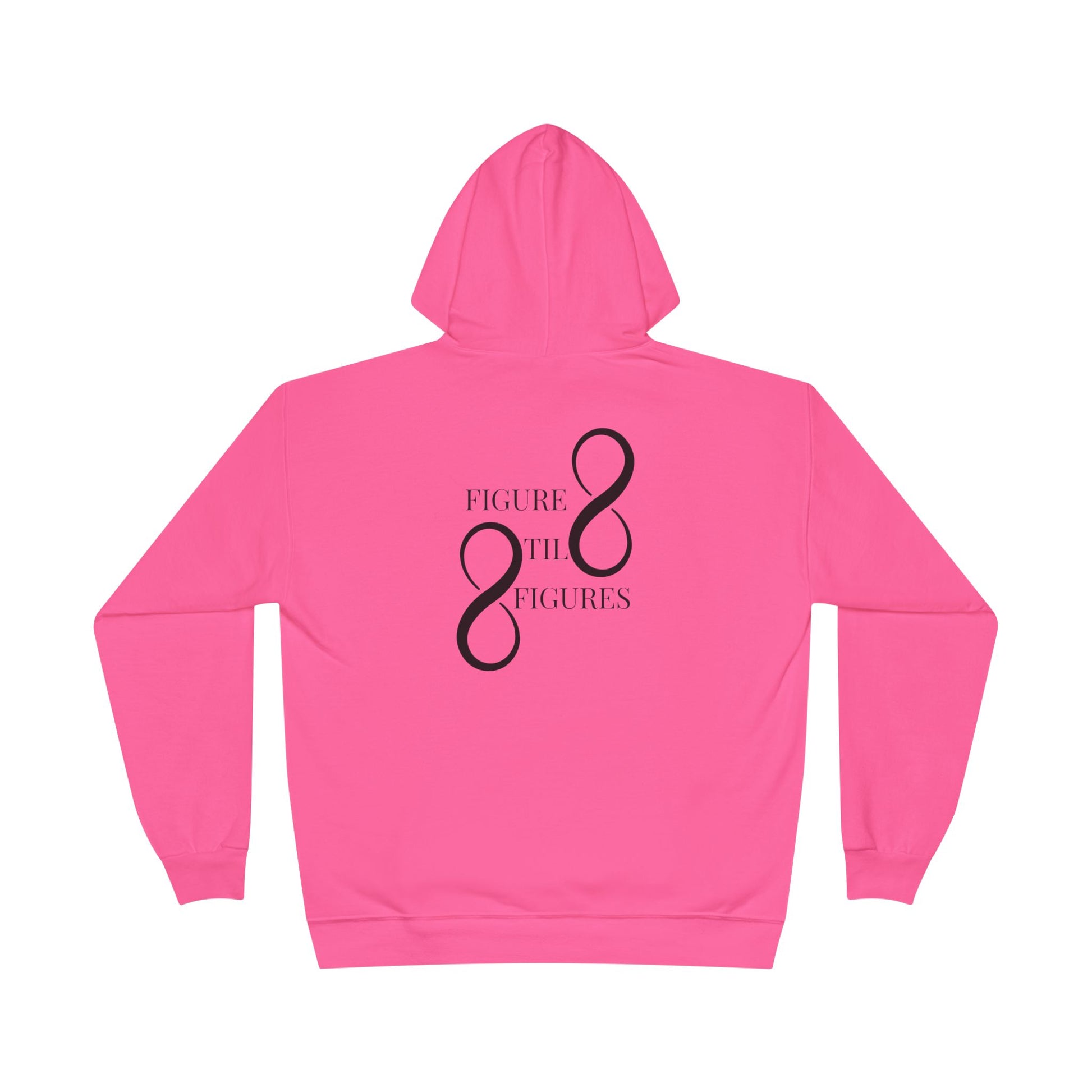 8 Figures Black Lettering - Unisex EcoSmart® Pullover Hoodie Sweatshirt