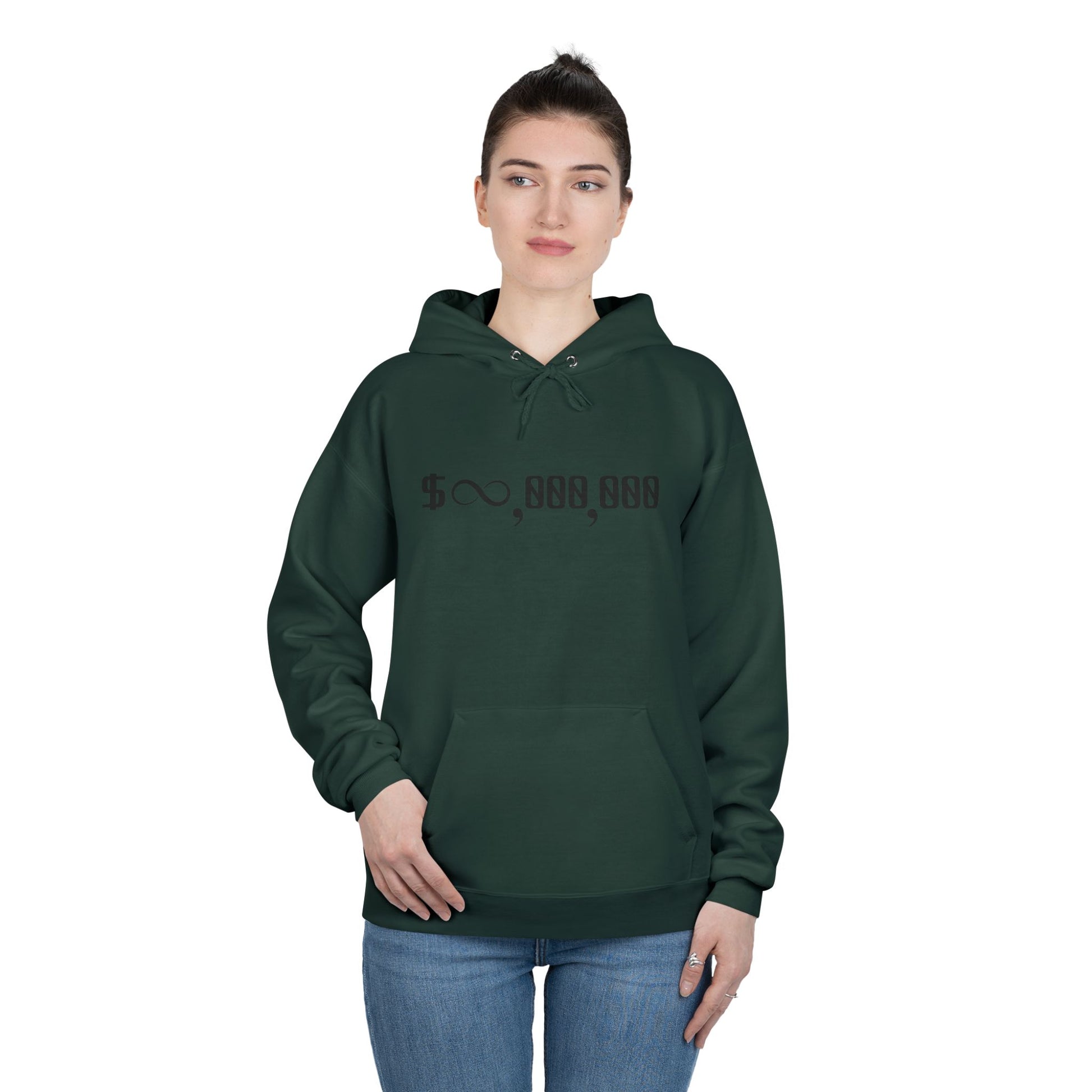 8 Figures Black Lettering - Unisex EcoSmart® Pullover Hoodie Sweatshirt