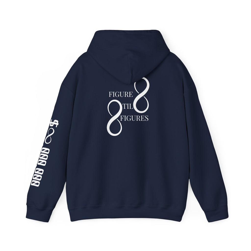 8 Figure Hoodie - Front, Back, and Sleeve