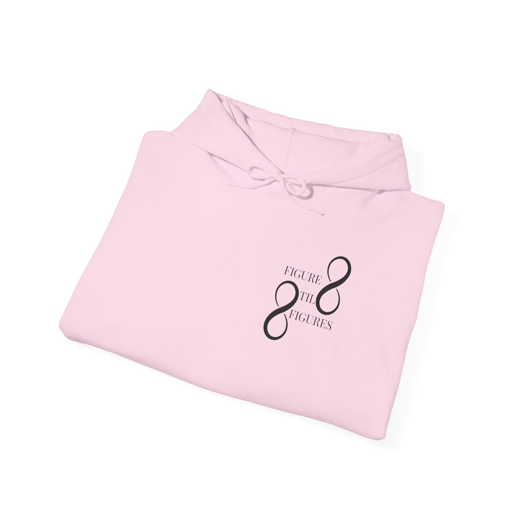 8 Figure Hoodie - Front, Back, and Sleeve