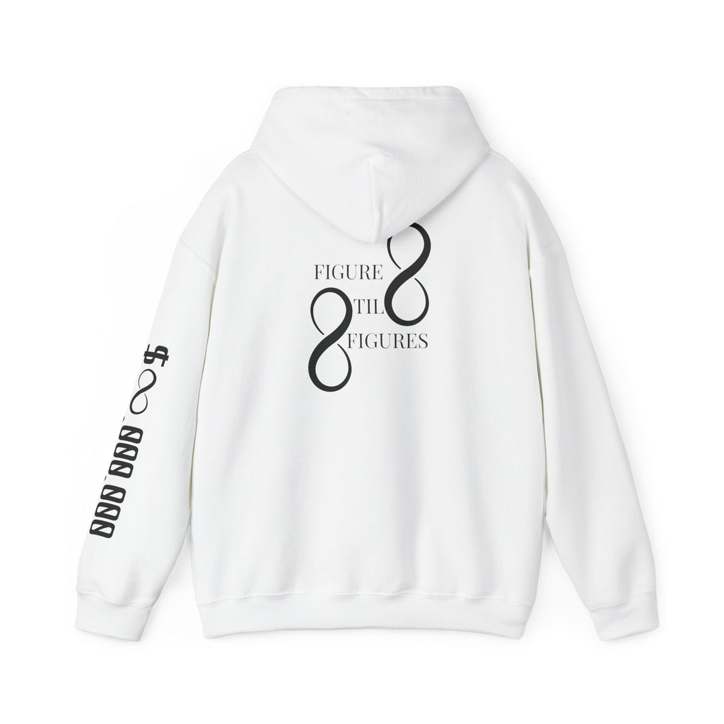 8 Figure Hoodie - Front, Back, and Sleeve