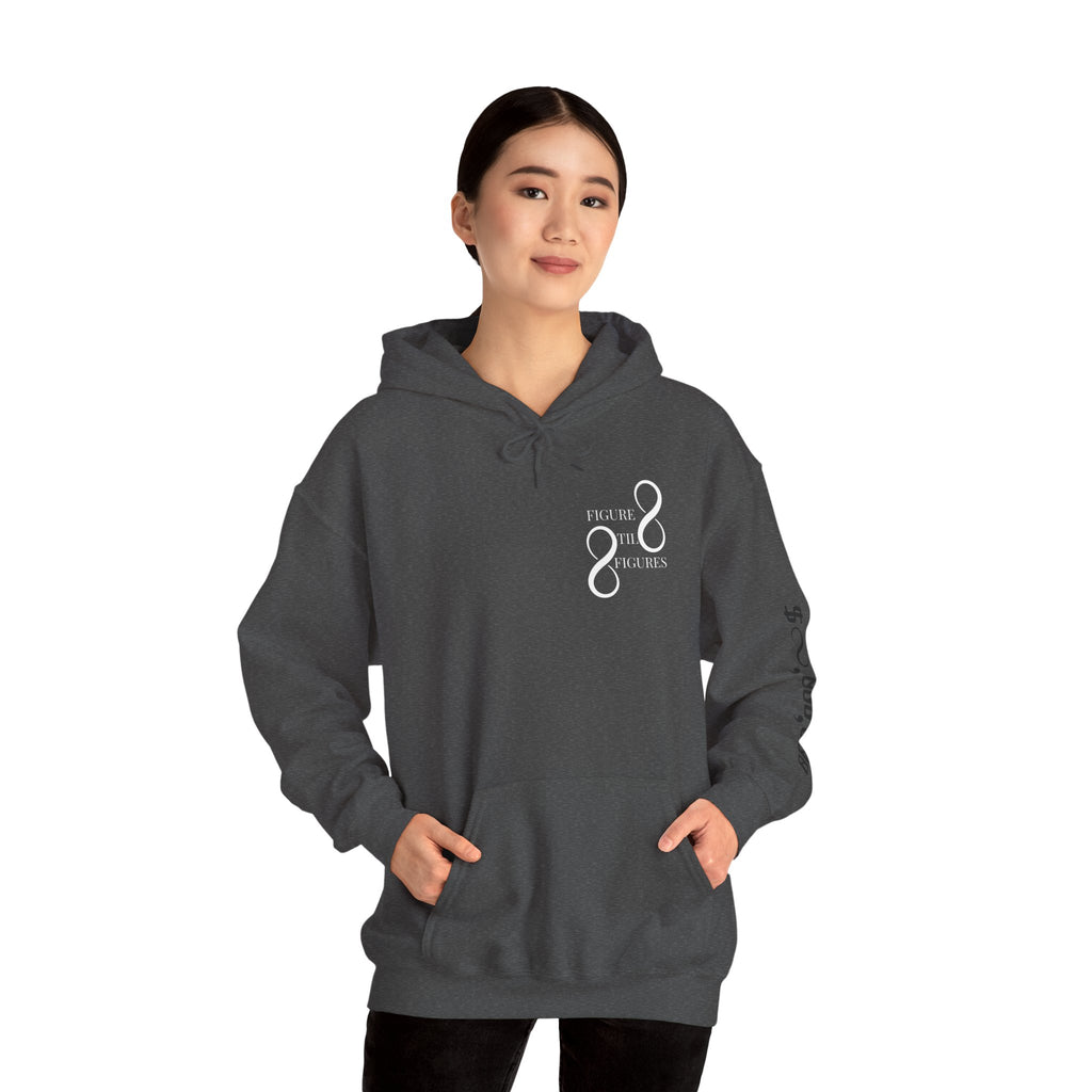 8 Figure Hoodie - Front, Back, and Sleeve