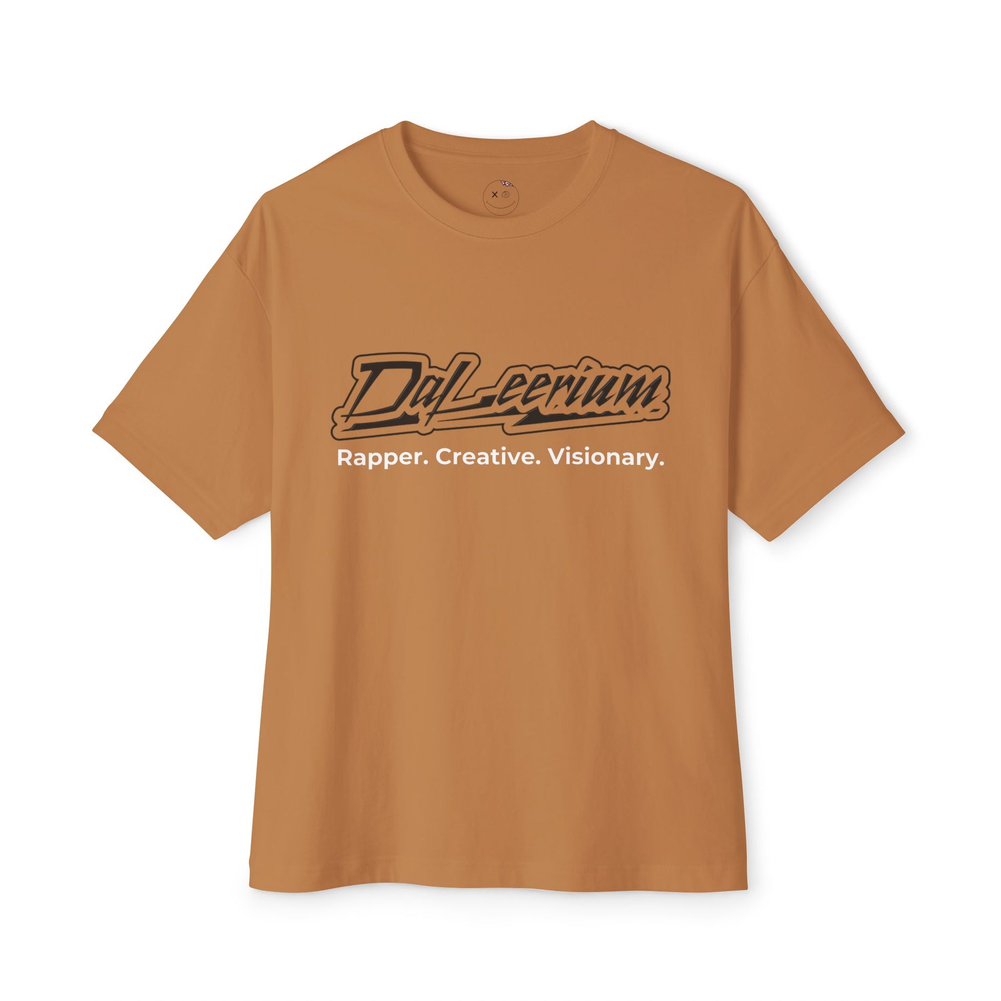 DaLeerium - Lettering - Simple - Unisex Oversized Boxy Tee