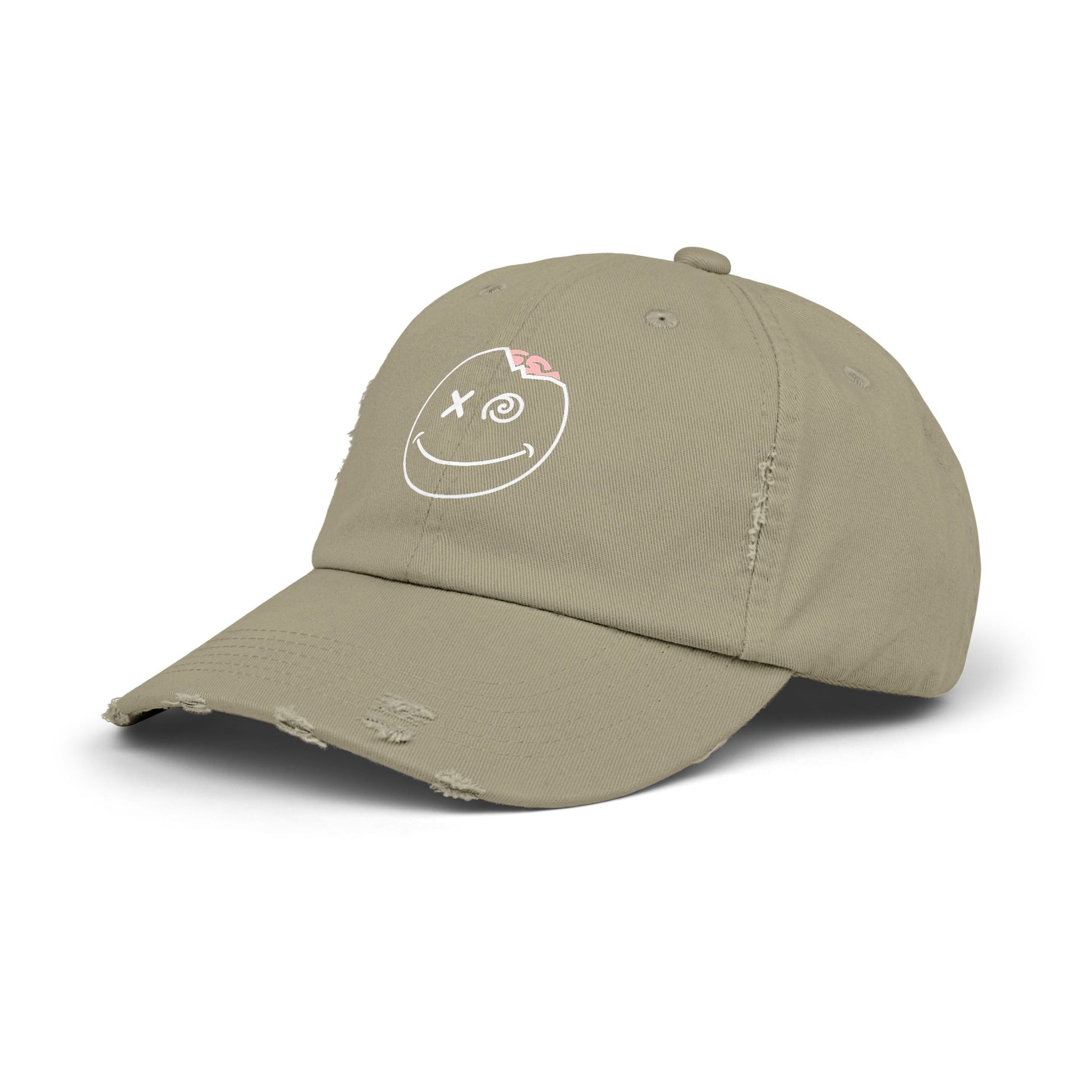 Distressed DaLeerium Logo Hat | Unisex Vintage Hat | Trendy Accessories for Teens, Gift for Him, Her, Everyday Wear, Casual Style