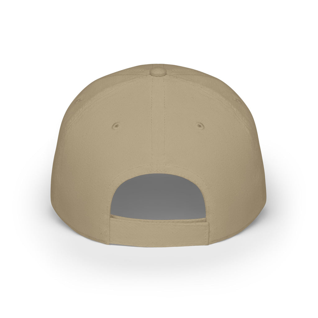 "Gfi" - Stylish Low Profile Baseball Cap with Modern Logo, Casual Hat for Everyday Wear, Gift for Sports Lovers, Adjustable Cap