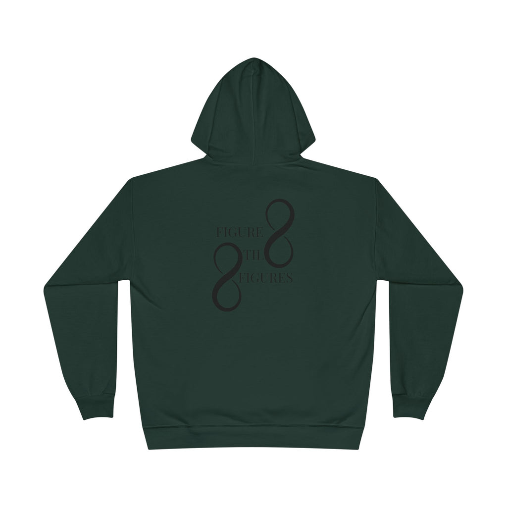 8 Figures Black Lettering - Unisex EcoSmart® Pullover Hoodie Sweatshirt