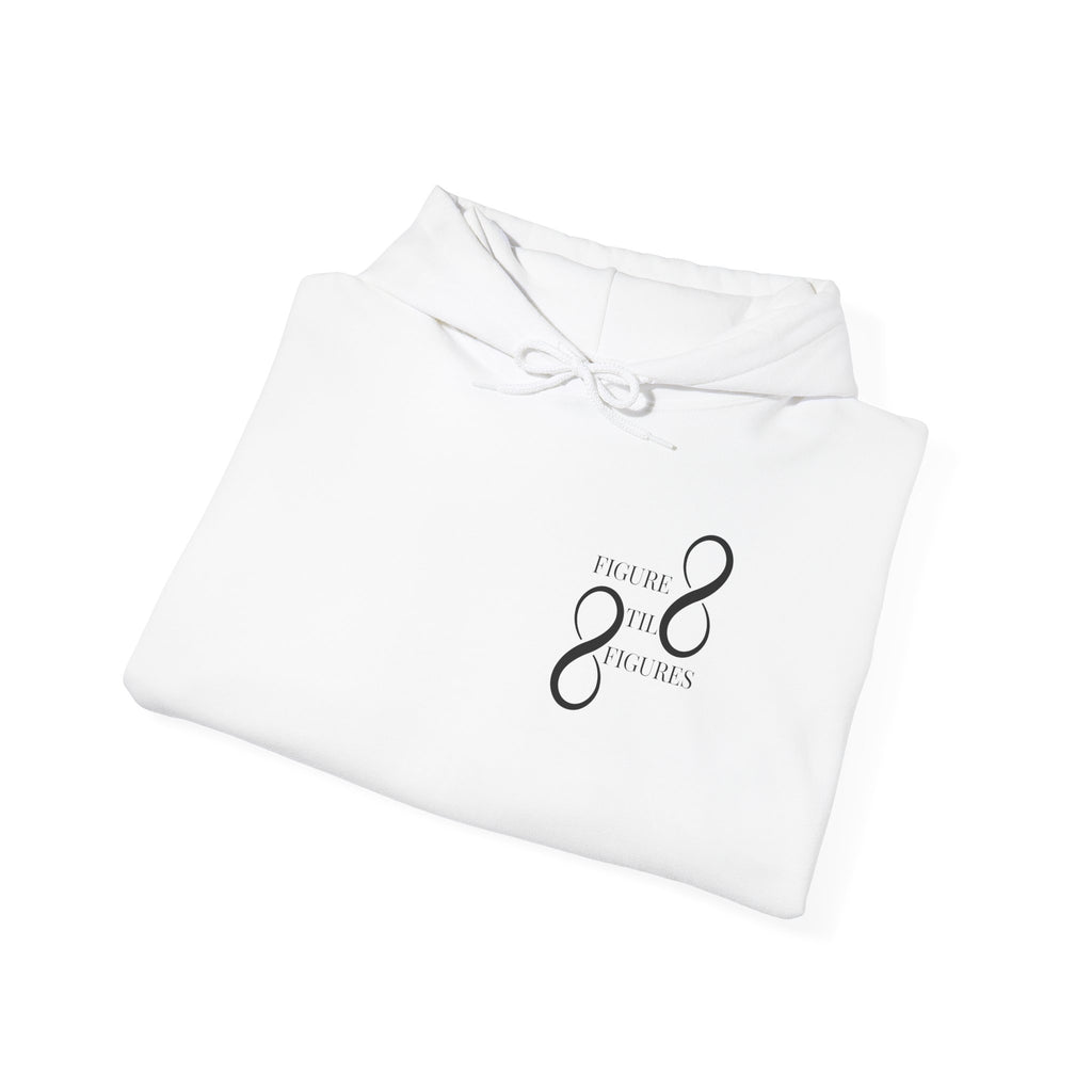 8 Figure Hoodie - Front, Back, and Sleeve