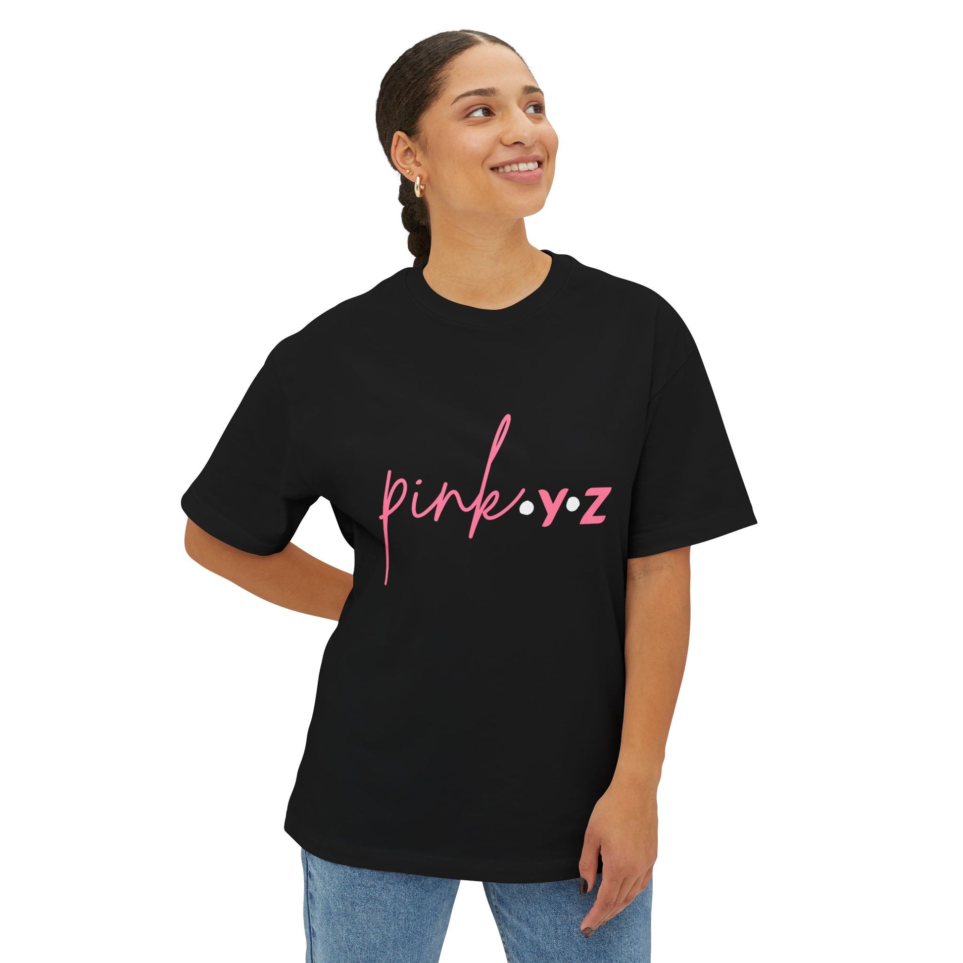Leeric Series - Pinkyz - Trendy Oversized Graphic Tee - Pinky Vibes, Casual Wear, Street Style, Summer Fashion, Gift for Friends