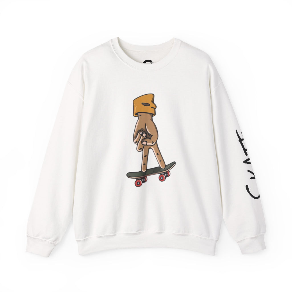 Skating - Finger Tricks - Unisex Heavy Blend™ Crewneck Sweatshirt