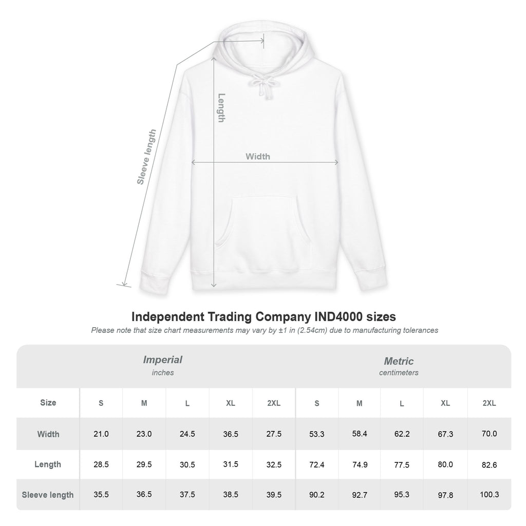 8 Figures - Unisex Heavyweight Hooded Sweatshirt