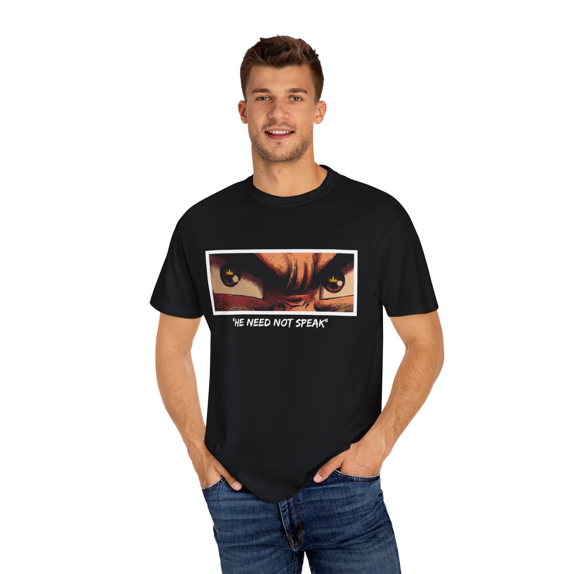 Leeric Series - Crown Eyes - Unisex Garment-Dyed T-shirt
