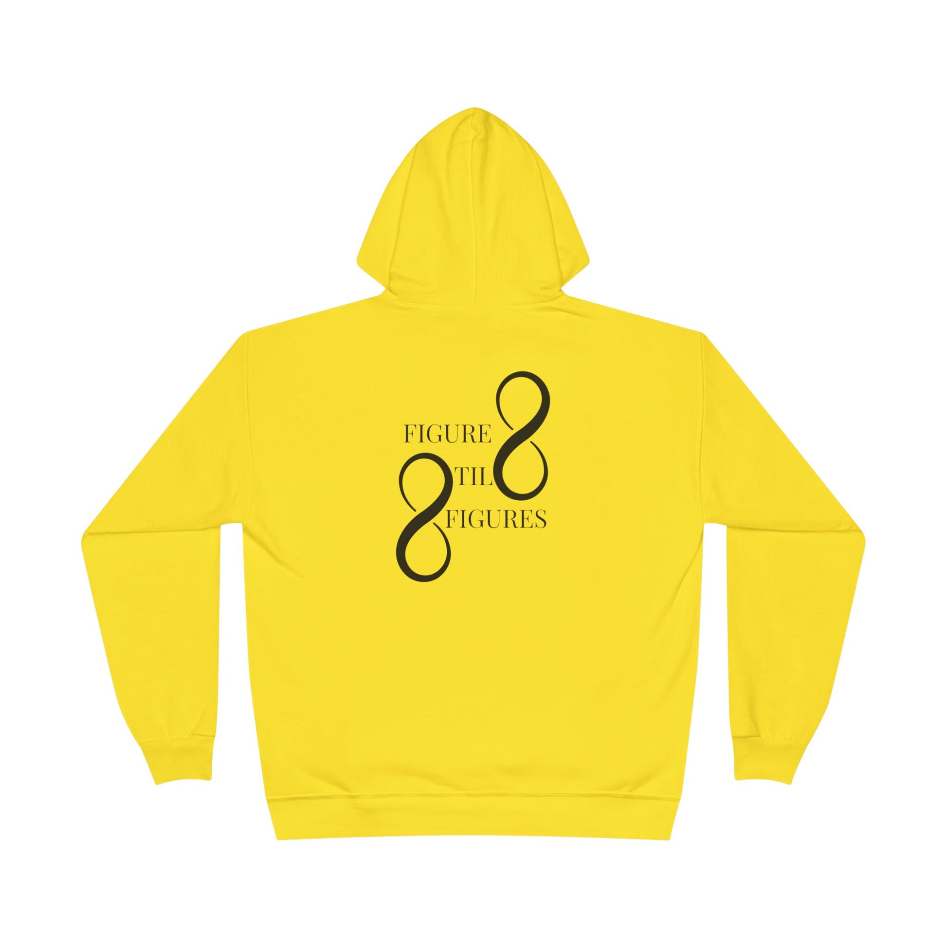 8 Figures Black Lettering - Unisex EcoSmart® Pullover Hoodie Sweatshirt