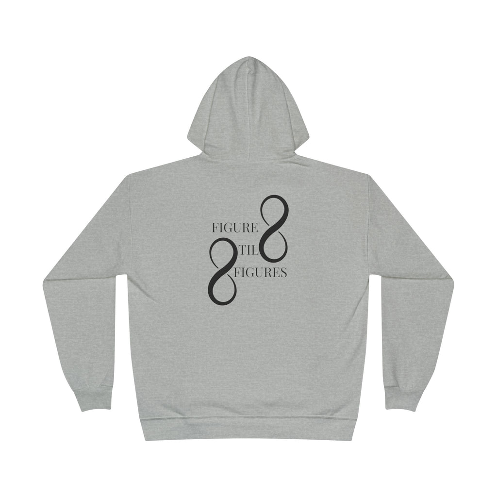 8 Figures Black Lettering - Unisex EcoSmart® Pullover Hoodie Sweatshirt