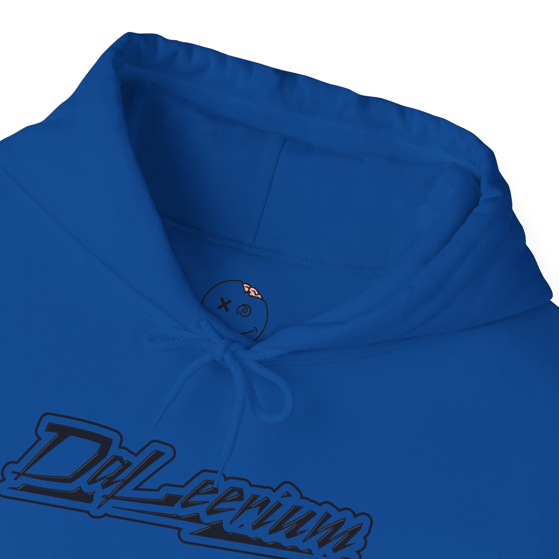 DaLeerium - Black Lettering and Logo Sleeve - Unisex Heavy Blend™ Hooded Sweatshirt