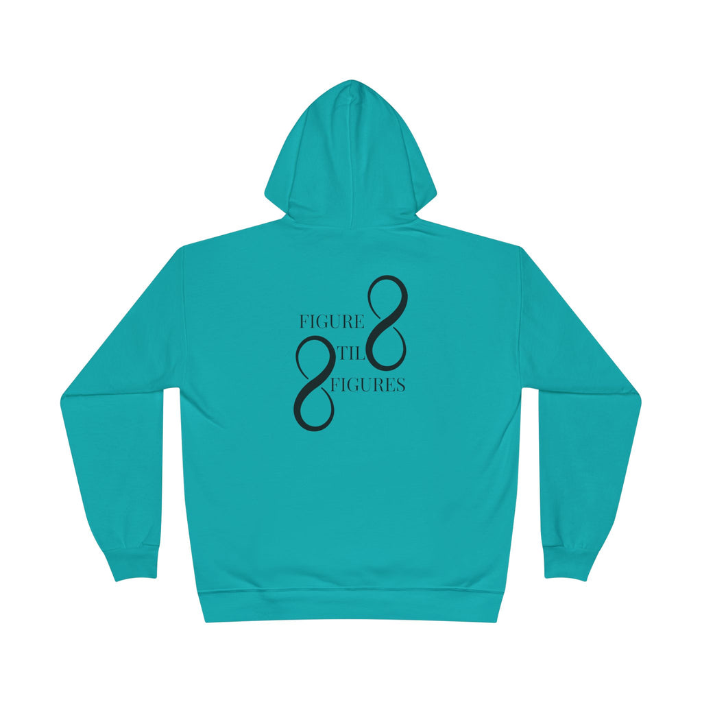 8 Figures Black Lettering - Unisex EcoSmart® Pullover Hoodie Sweatshirt