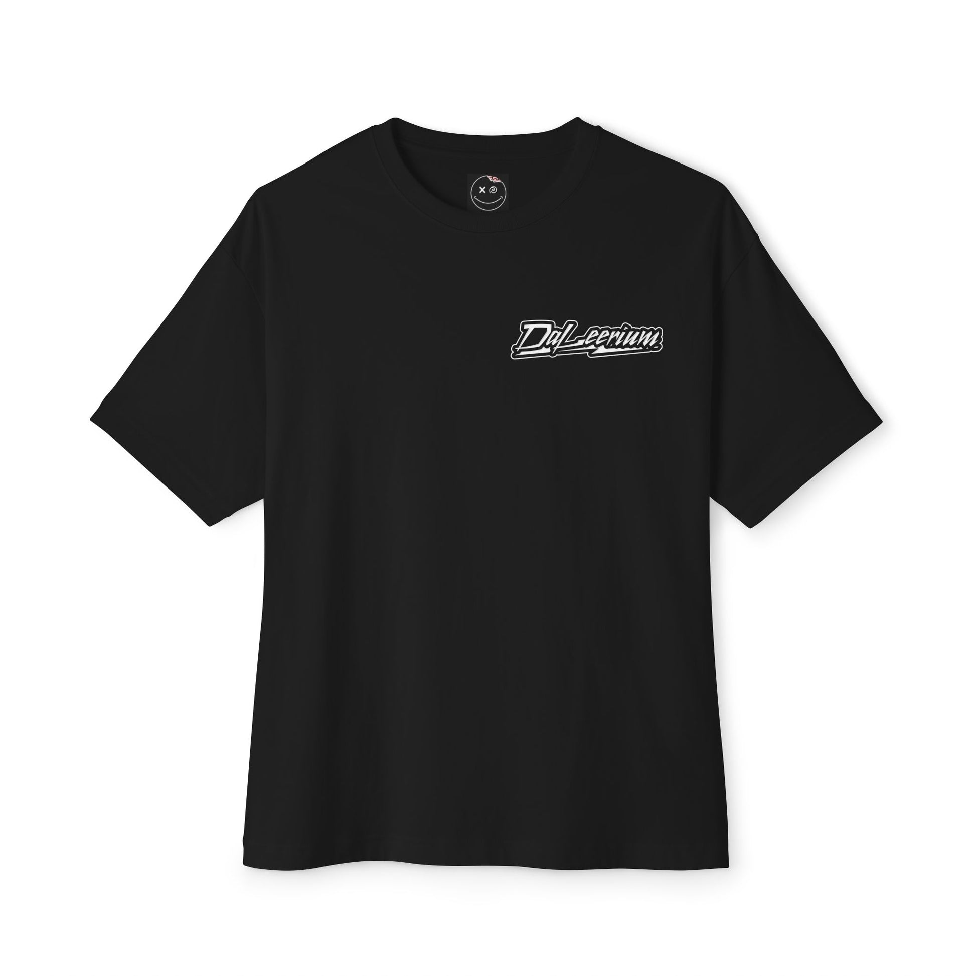 DaLeerium - Left Chest Lettering - Unisex Oversized Boxy Tee