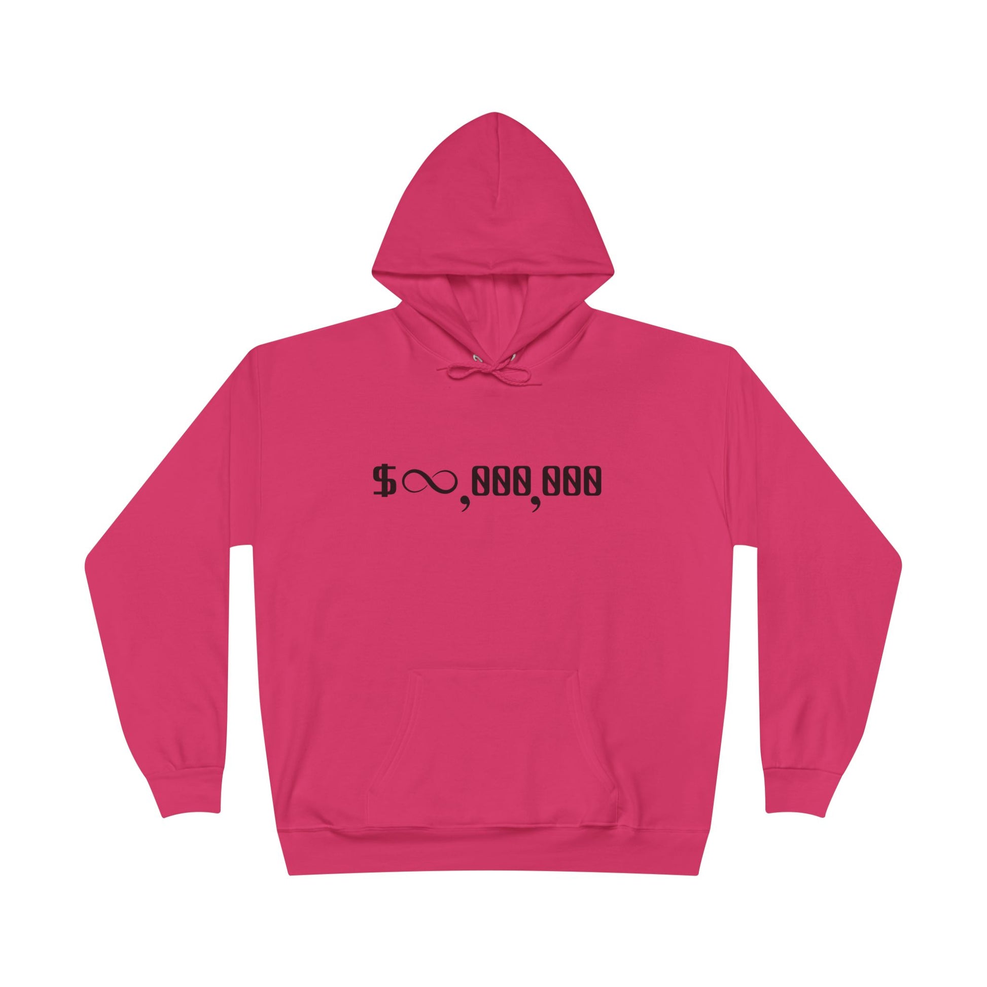 8 Figures Black Lettering - Unisex EcoSmart® Pullover Hoodie Sweatshirt