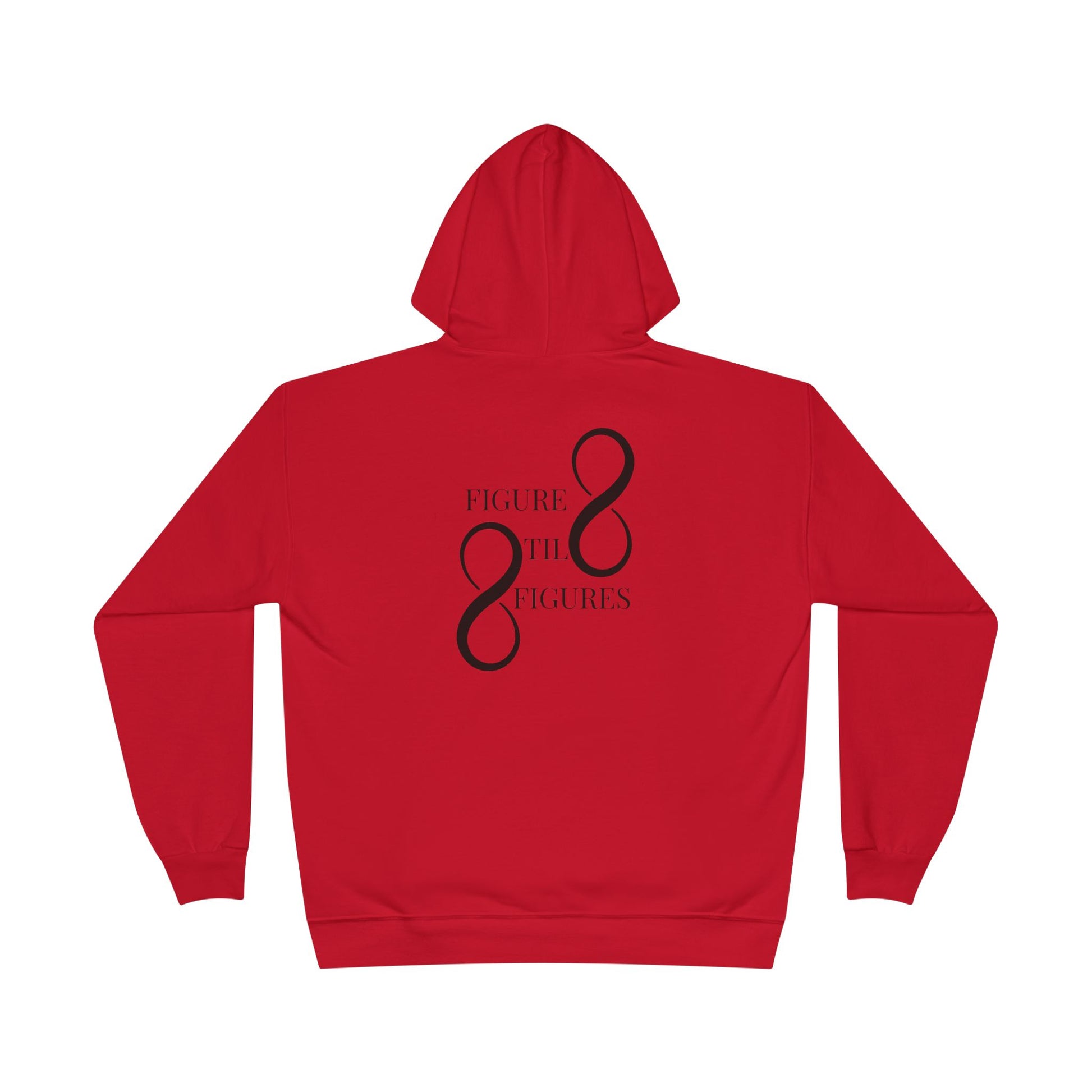 8 Figures Black Lettering - Unisex EcoSmart® Pullover Hoodie Sweatshirt