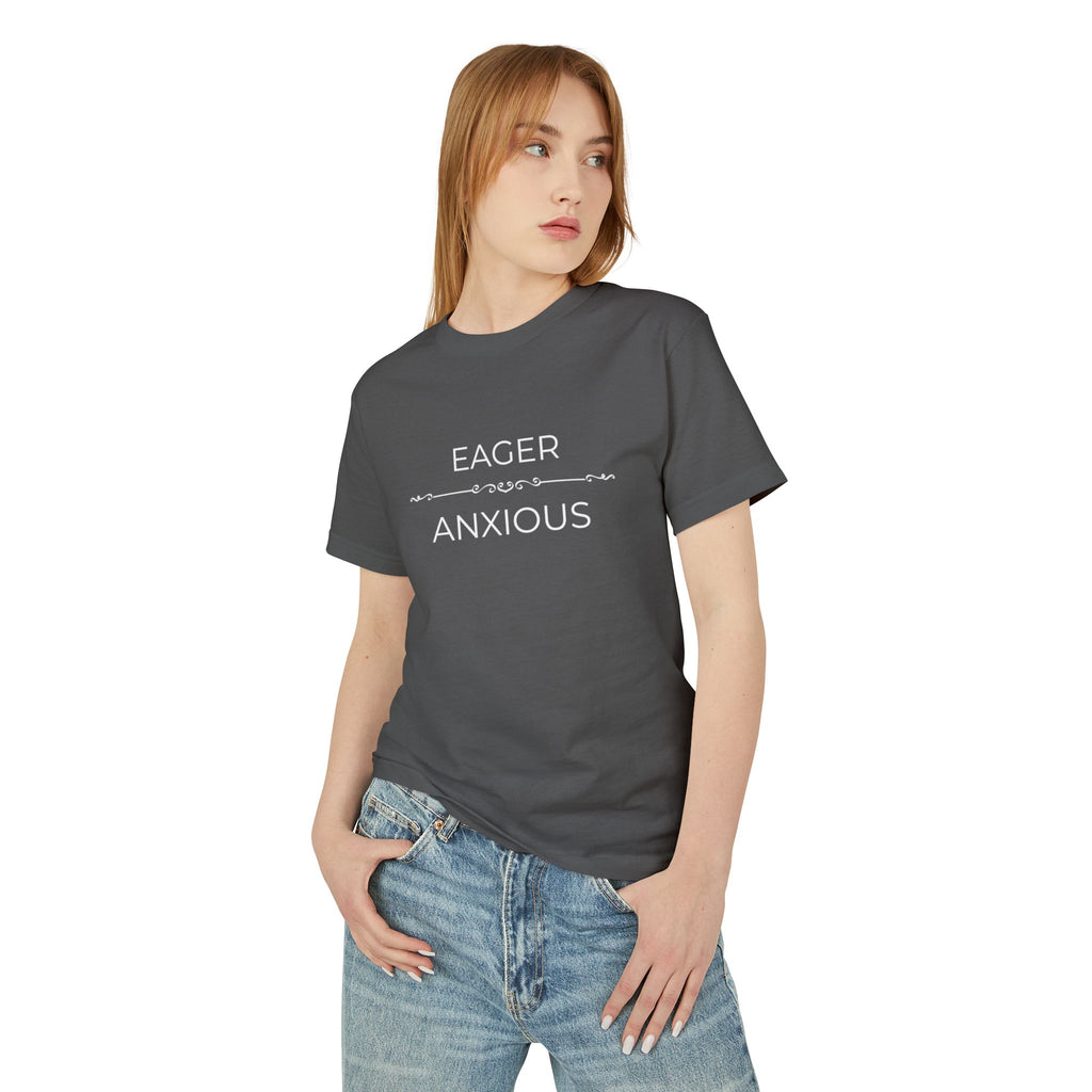 Eager Over Anxious - Unisex Garment-Dyed Heavyweight Cotton Tee