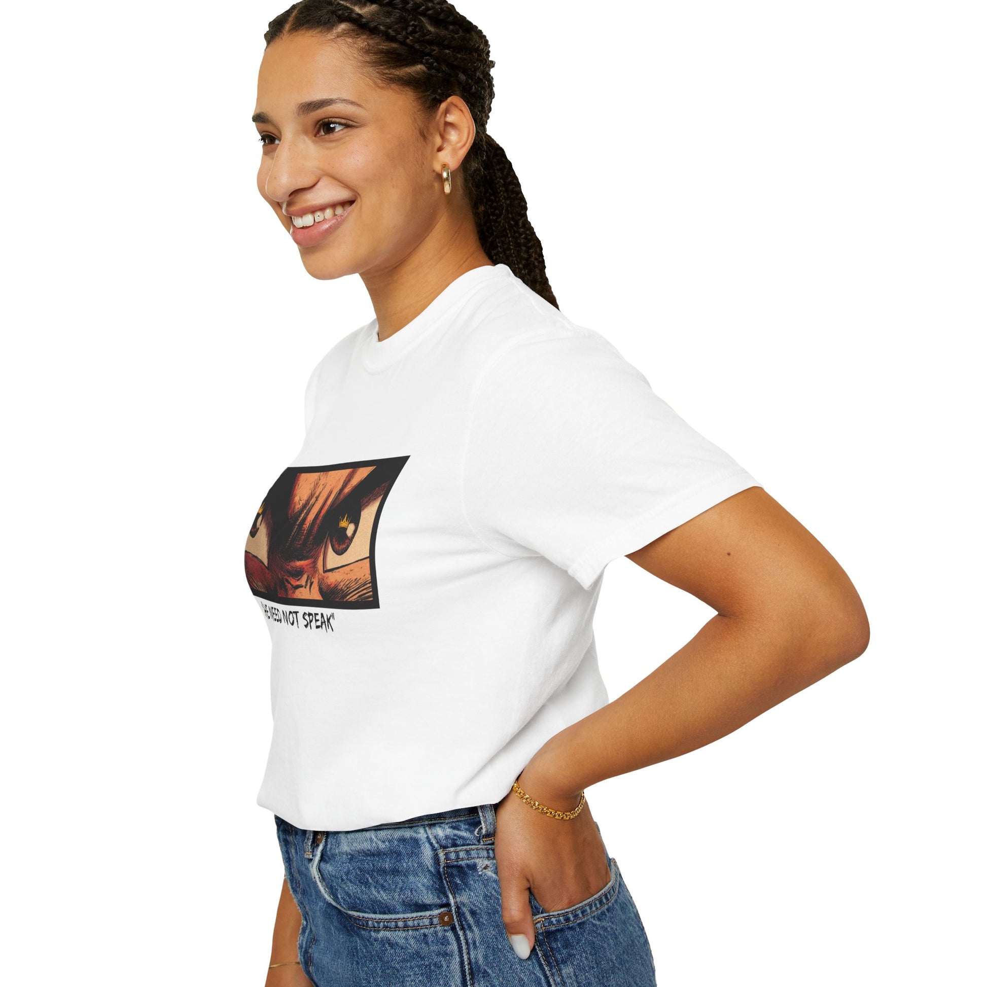 Leeric Series - Crown Eyes - Unisex Garment-Dyed T-shirt