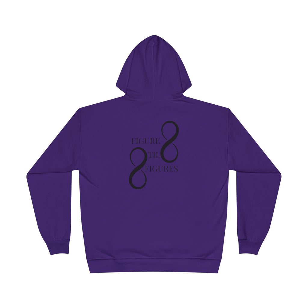 8 Figures Black Lettering - Unisex EcoSmart® Pullover Hoodie Sweatshirt