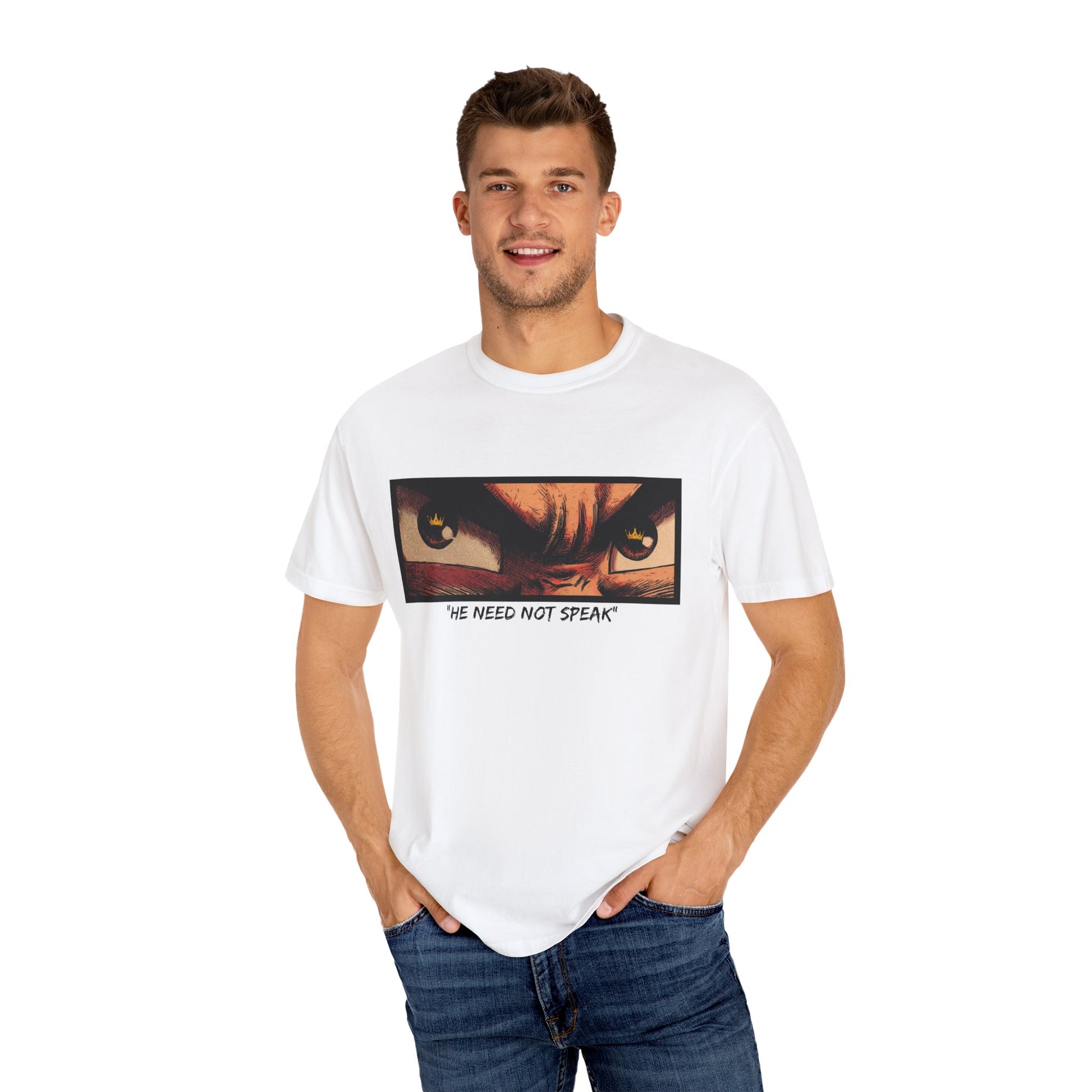 Leeric Series - Crown Eyes - Unisex Garment-Dyed T-shirt