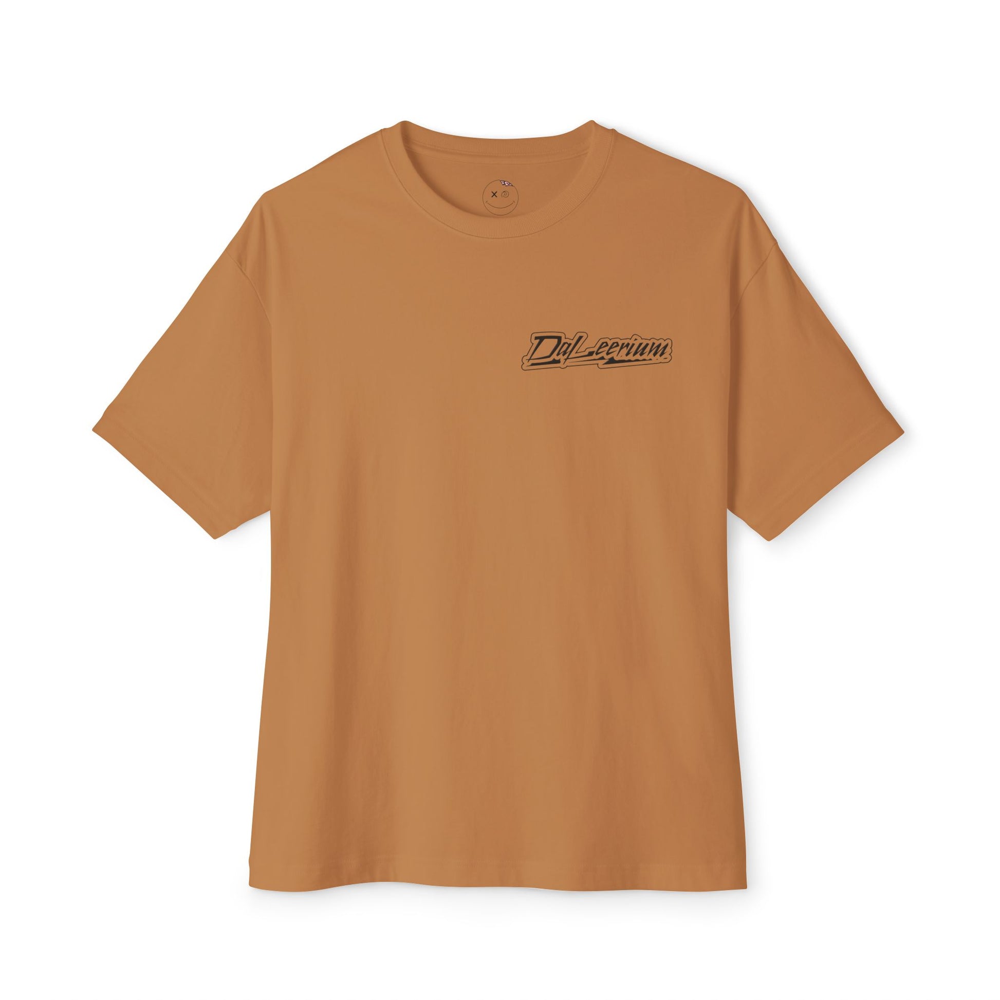 DaLeerium - Left Chest Lettering - Unisex Oversized Boxy Tee
