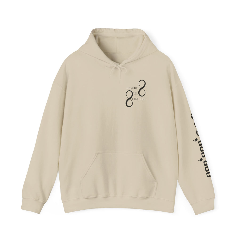8 Figure Hoodie - Front, Back, and Sleeve